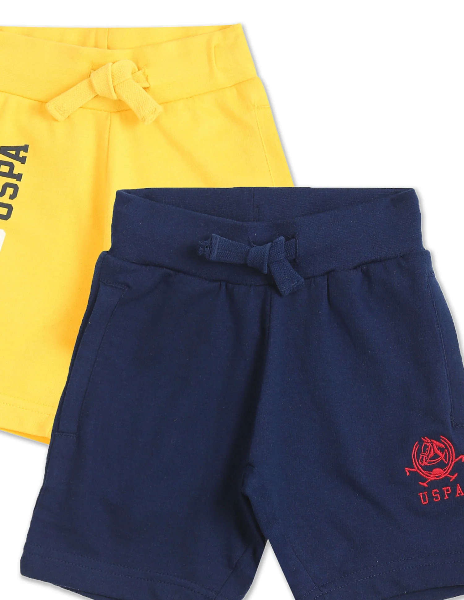 Boys Assorted Mid Rise Knit Shorts - Pack Of 2 - Image 7