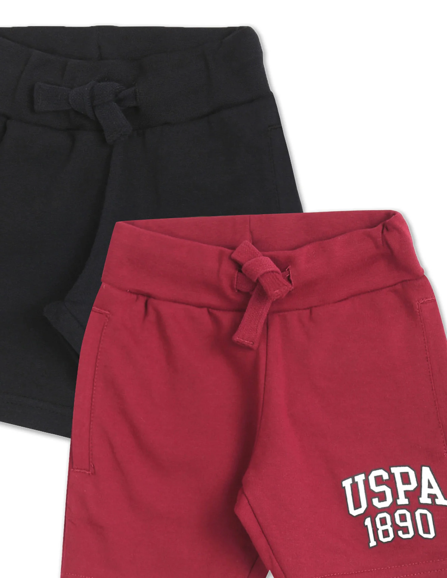 Boys Assorted Mid Rise Knit Shorts - Pack Of 2 - Image 7