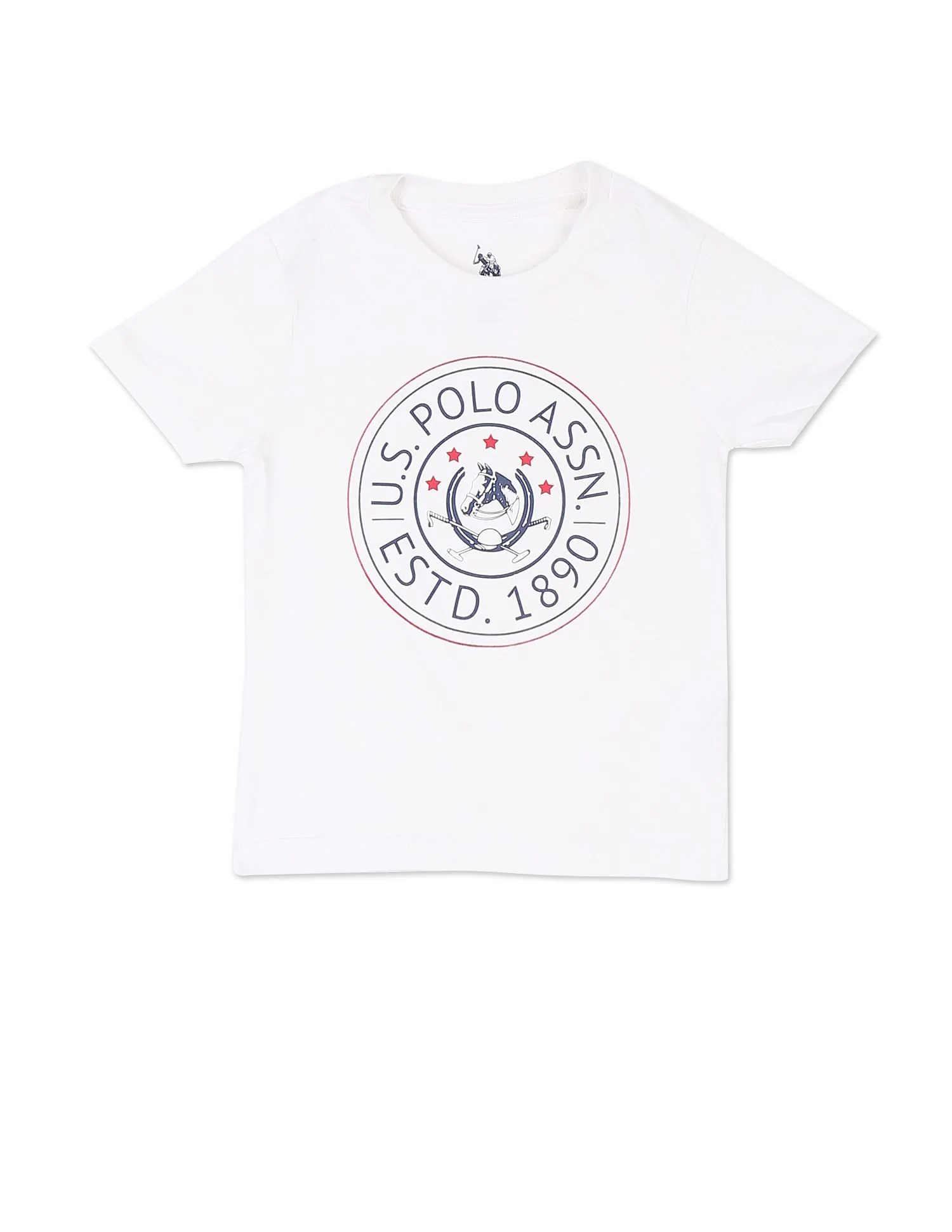 Boys Assorted Ribbed Neck Brand Print T-Shirt - Pack Of 2 - Image 3