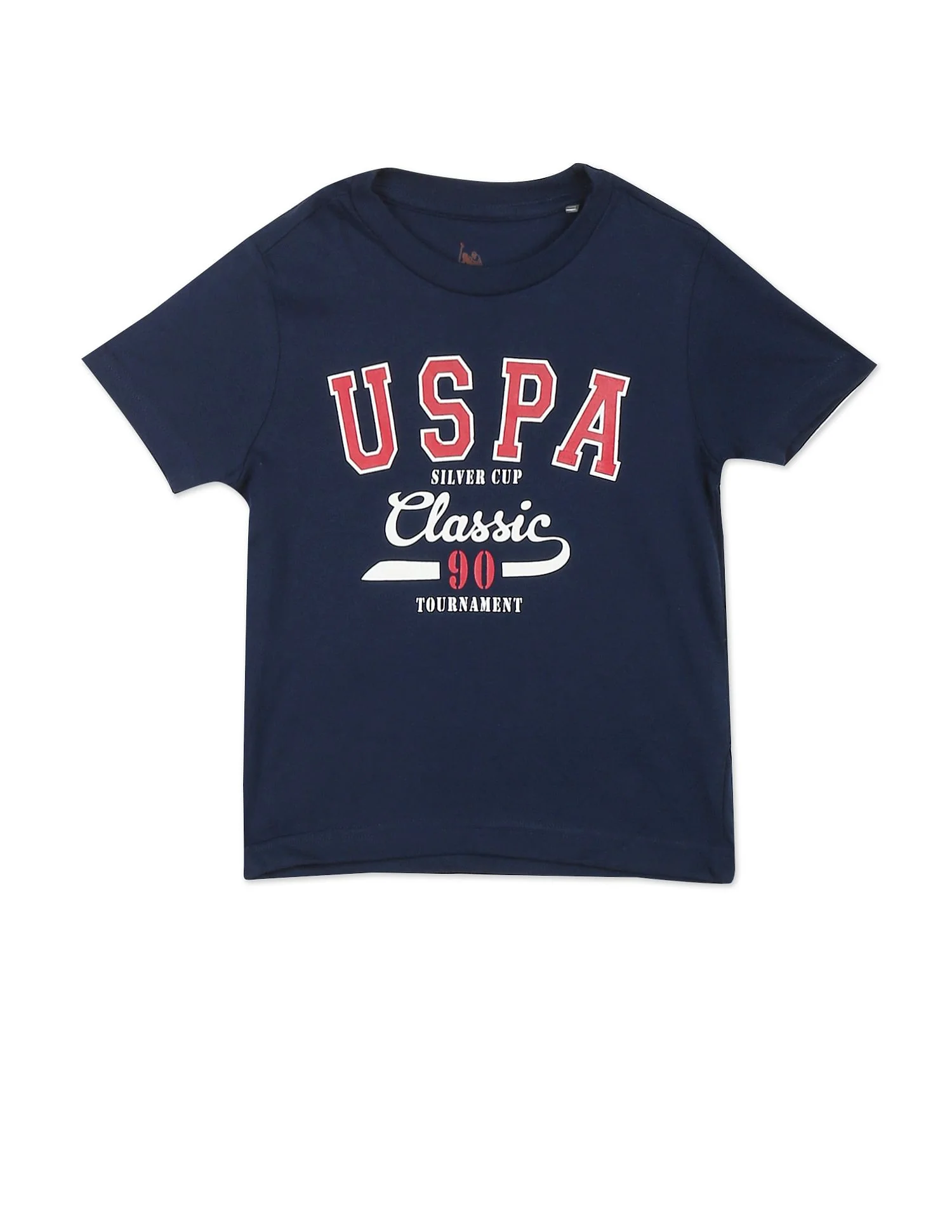Boys Assorted Ribbed Neck Brand Print T-Shirt - Pack Of 2 - Image 4