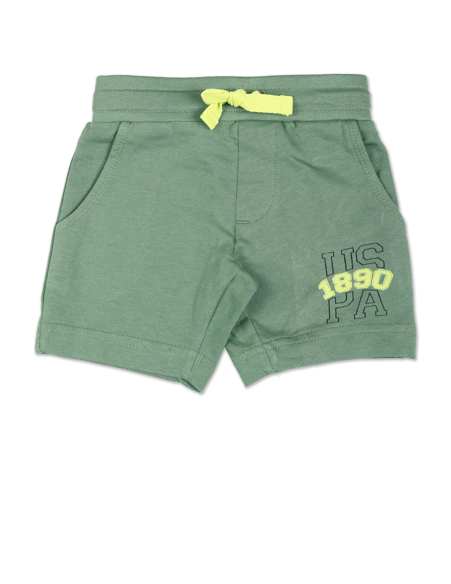 Boys Black Brand Print Cotton Set - Image 4