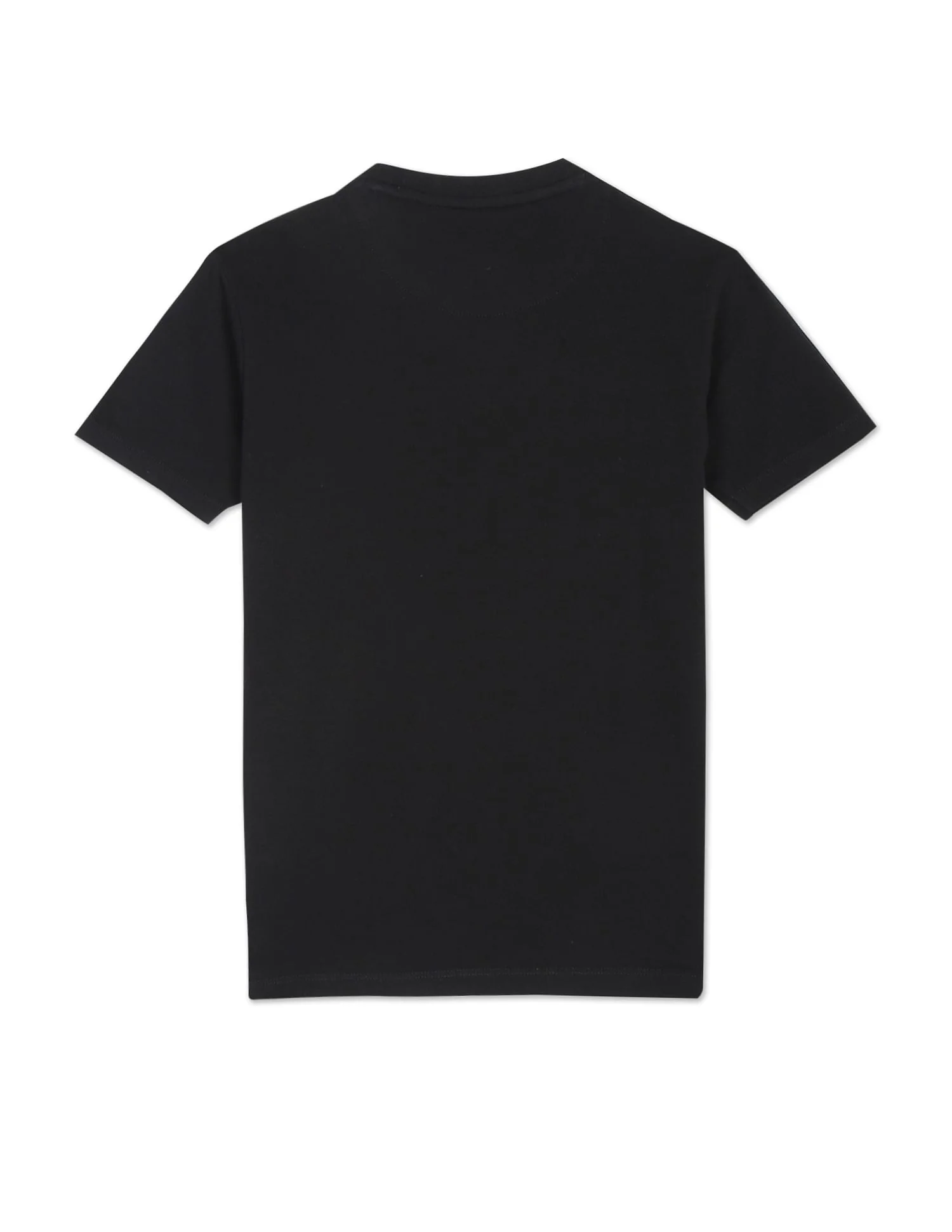 Crew Neck Brand Print T-Shirt - Image 2