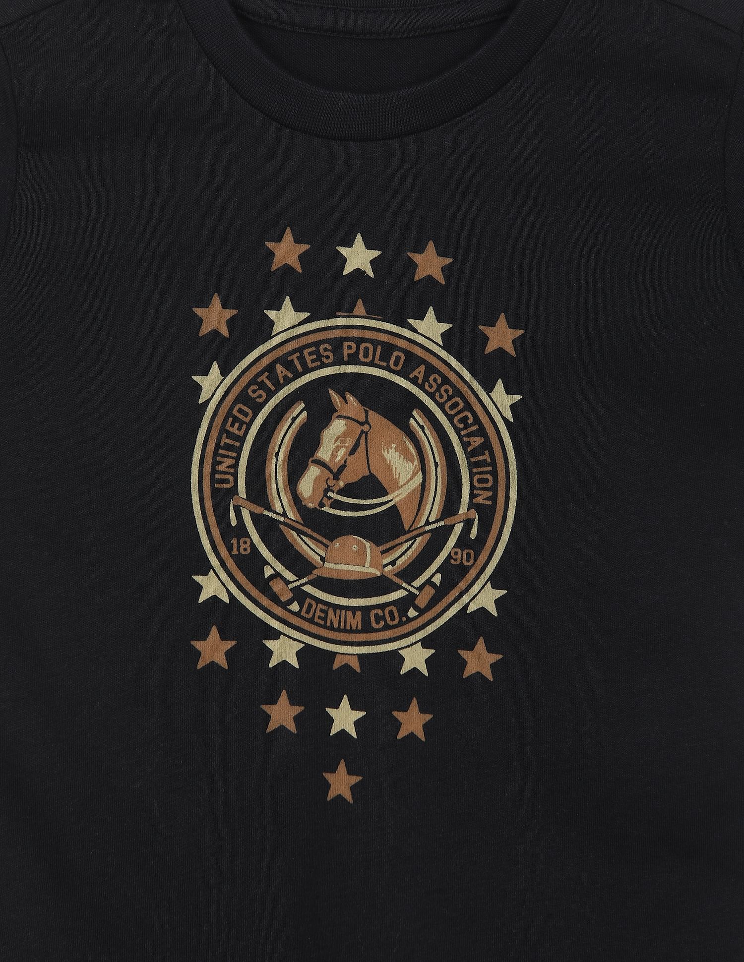 Pure Cotton Brand Print T-Shirt - Image 3