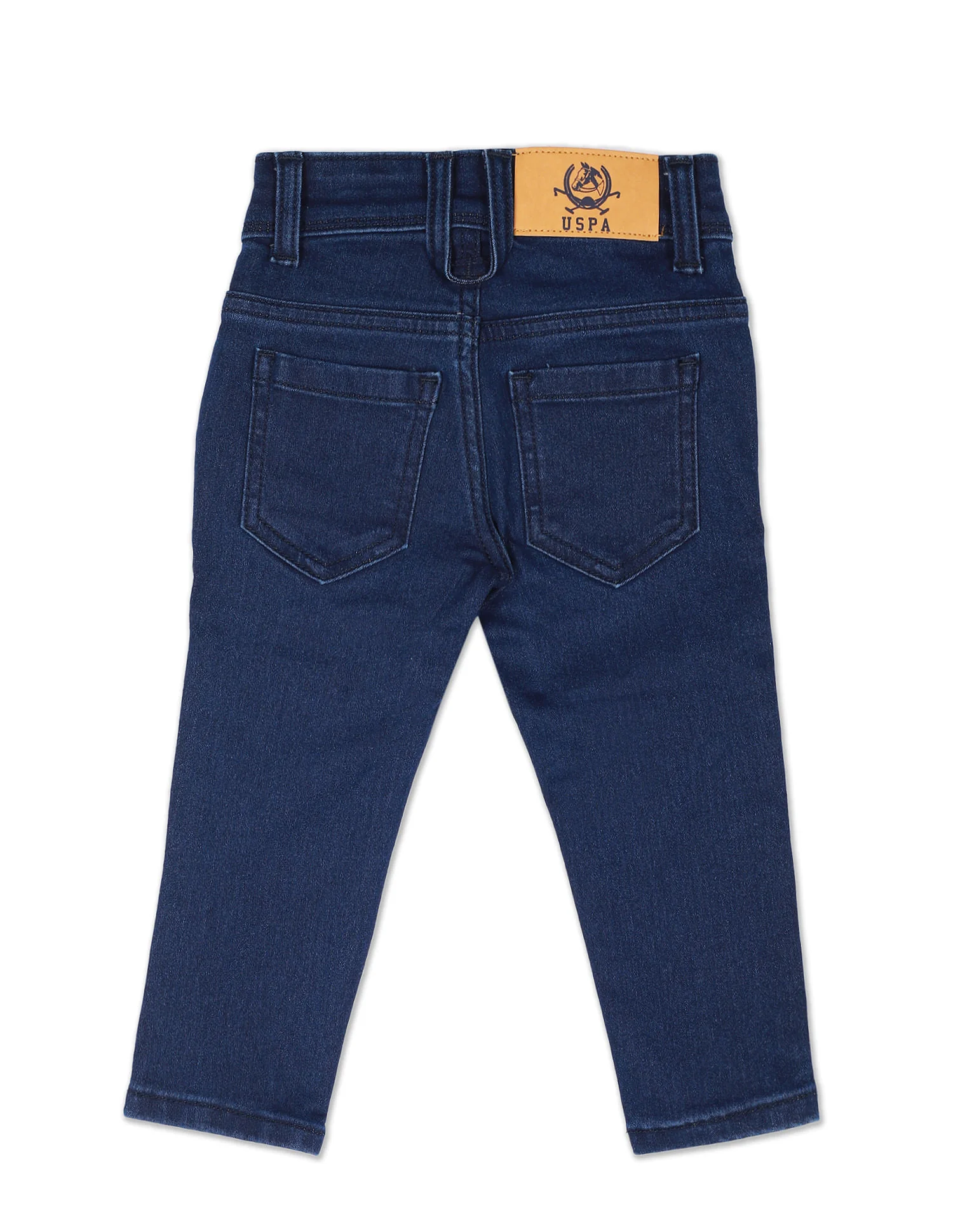 Boys Blue Skinny Fit Clean Look Jeans - Image 2