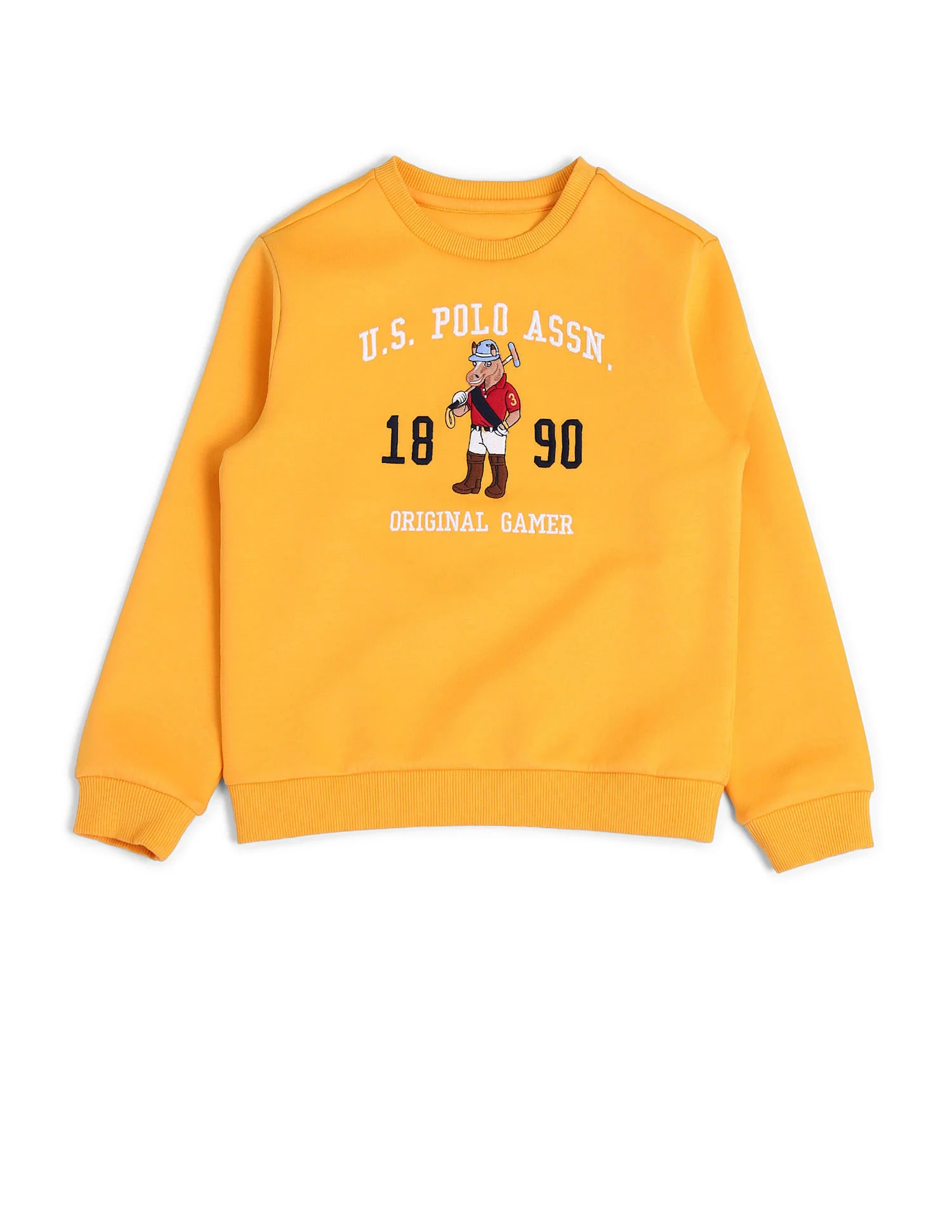 Boys Brand Embroidered Sweatshirt - Image 5