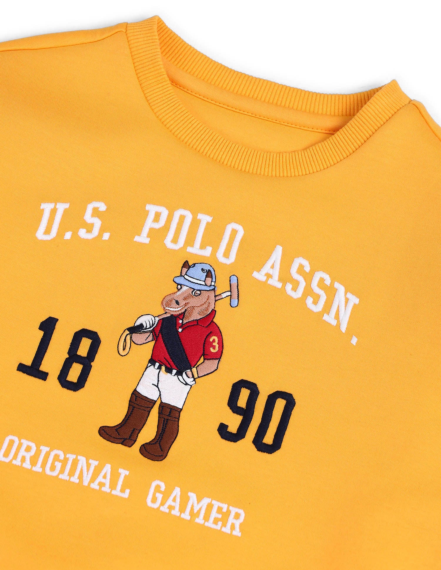 Boys Brand Embroidered Sweatshirt - Image 7