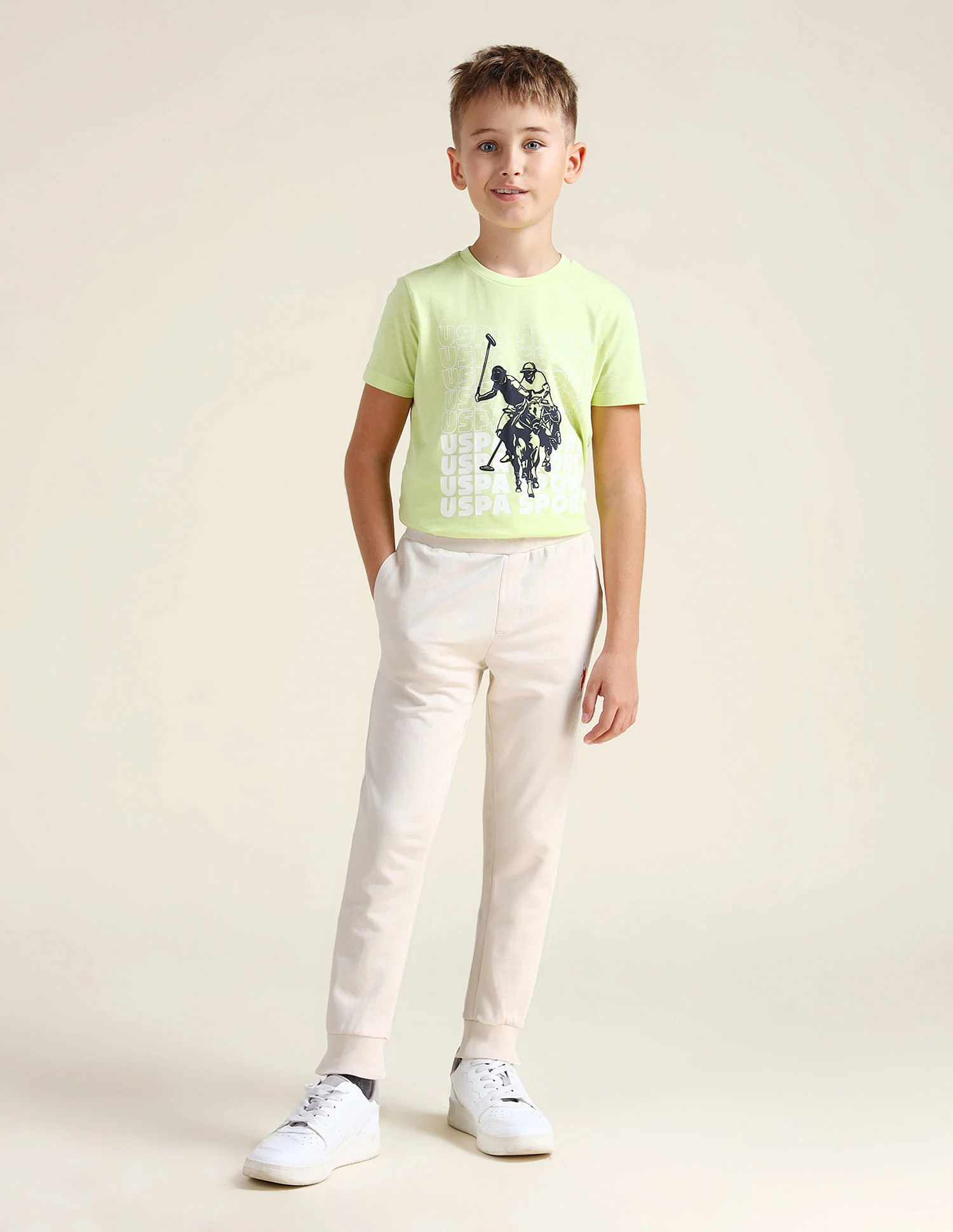 Boys Brand Printed Joggers - Image 3