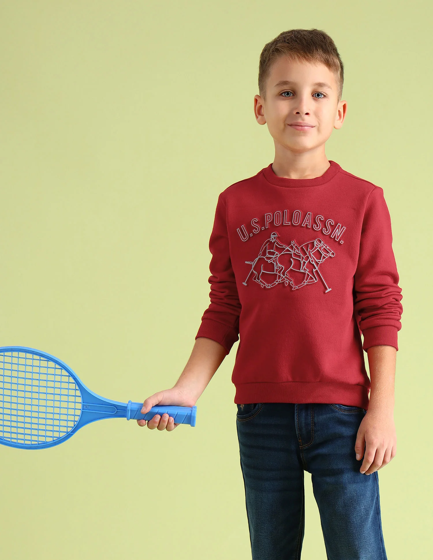 Boys Brand Regular Fit Sweatshirt