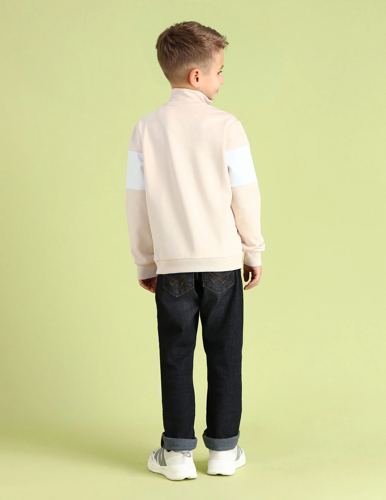 Boys Brand Regular Fit Sweatshirt - Image 4