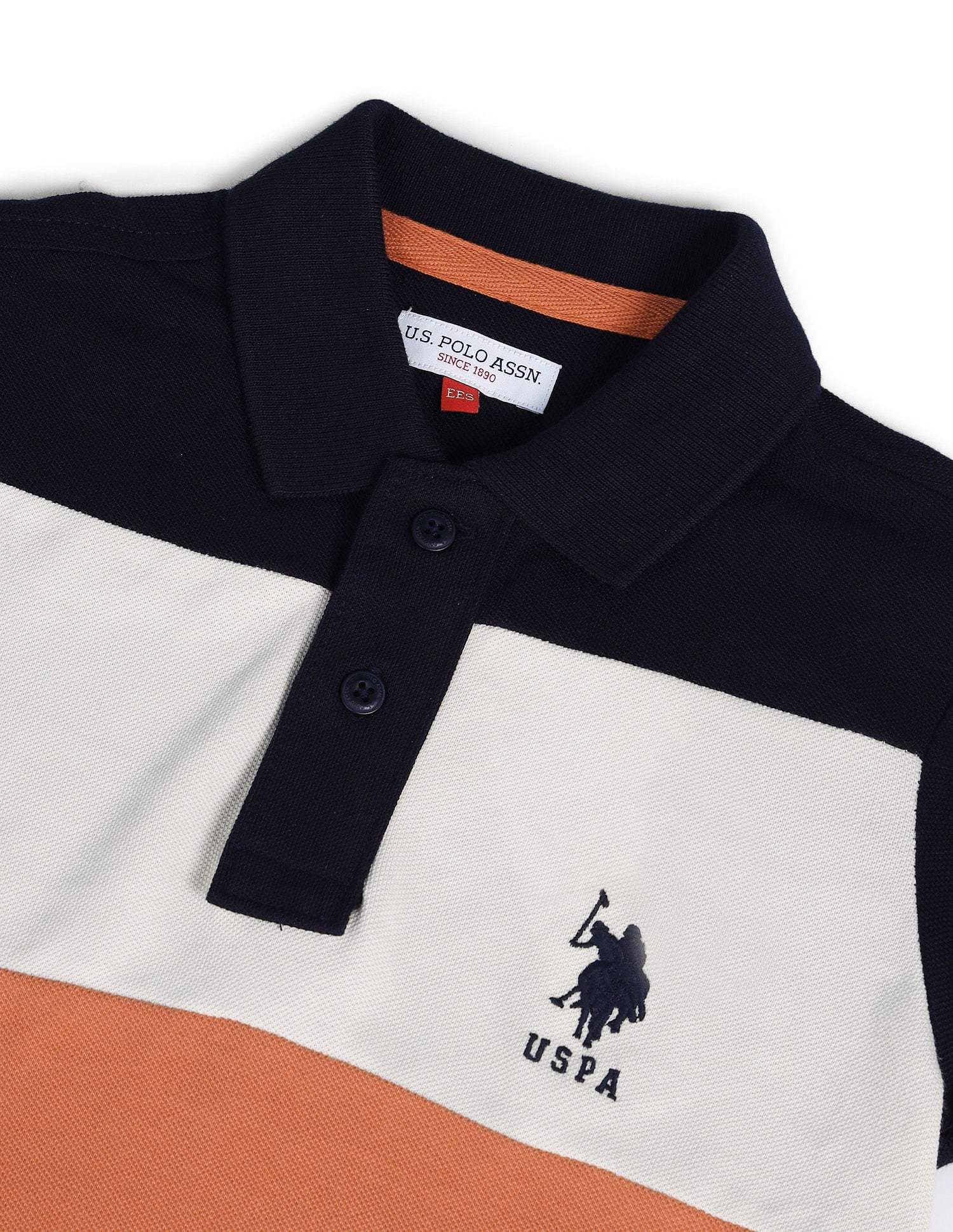 Boys Colourblocked Polo Shirt - Image 7