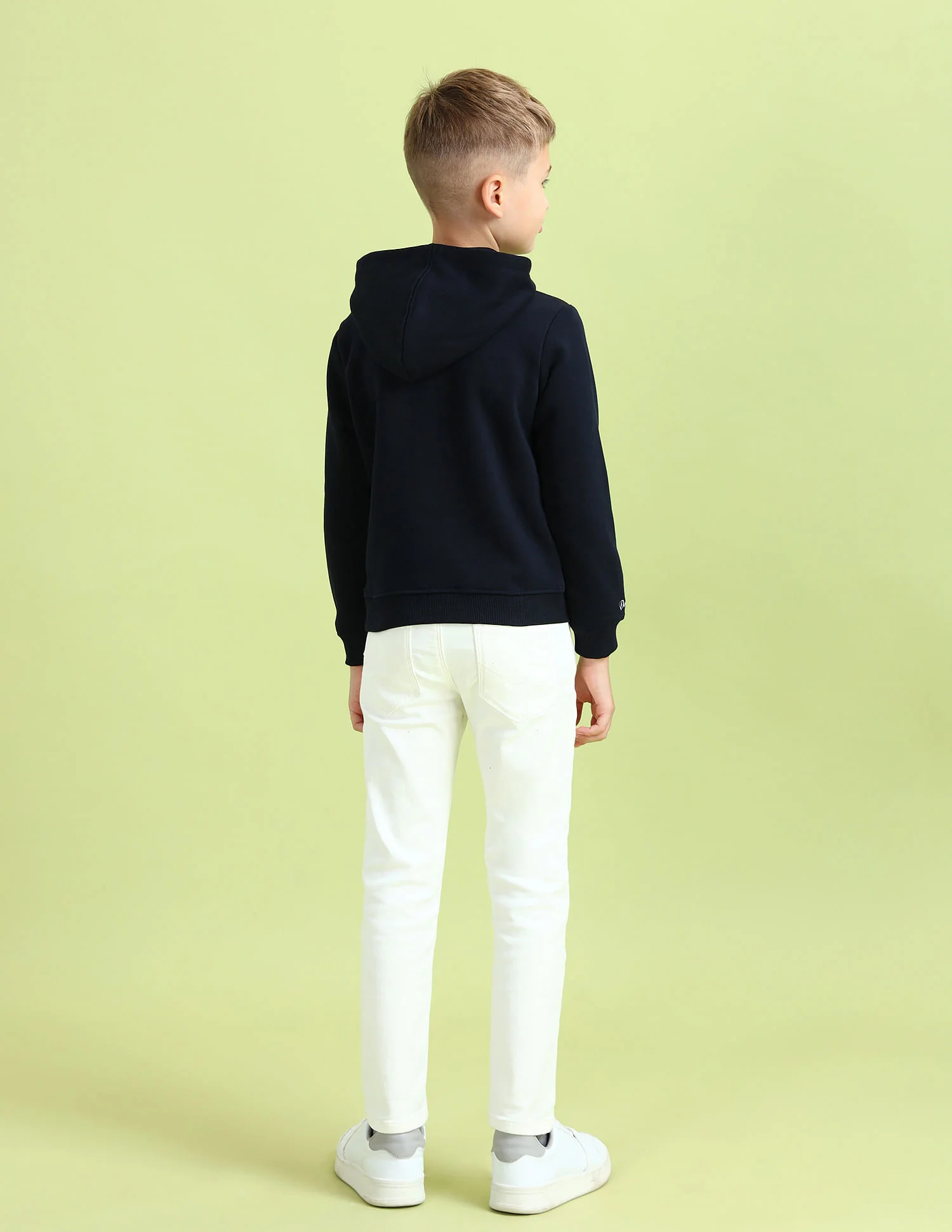 Boys Hooded Regular Fit Sweatshirt - Image 5