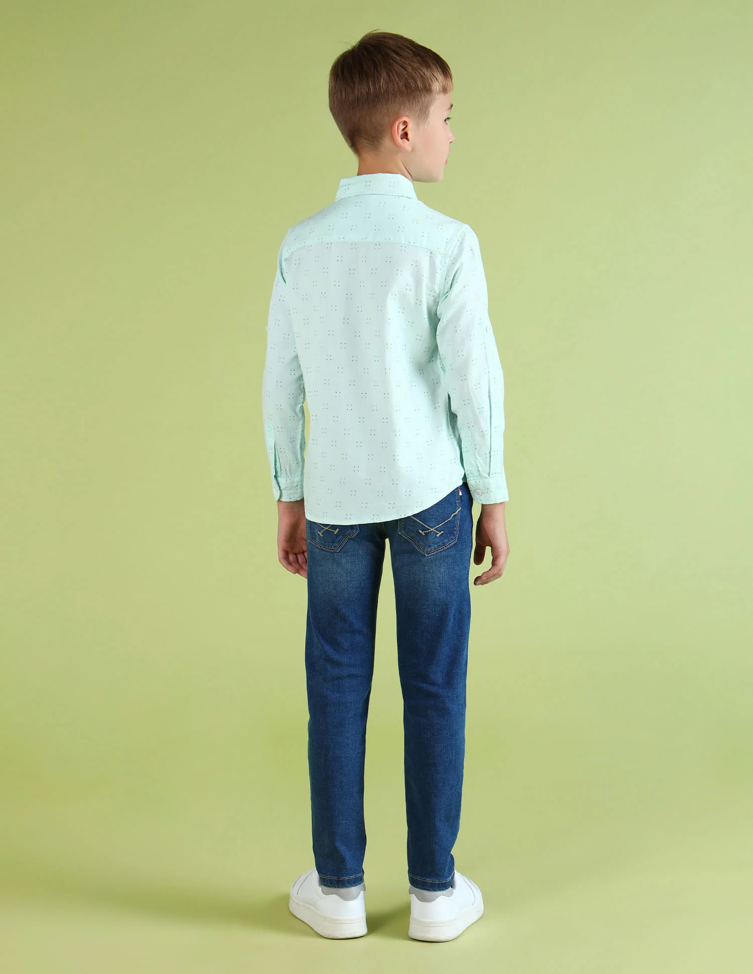 Boys Regular Fit Printed Shirt - Image 4