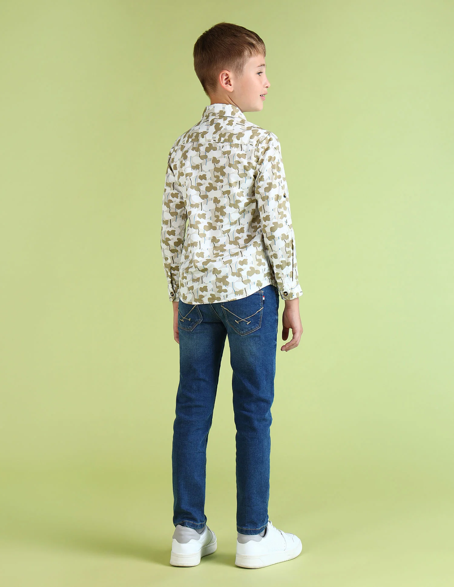 Boys Regular Fit Printed Shirt - Image 4
