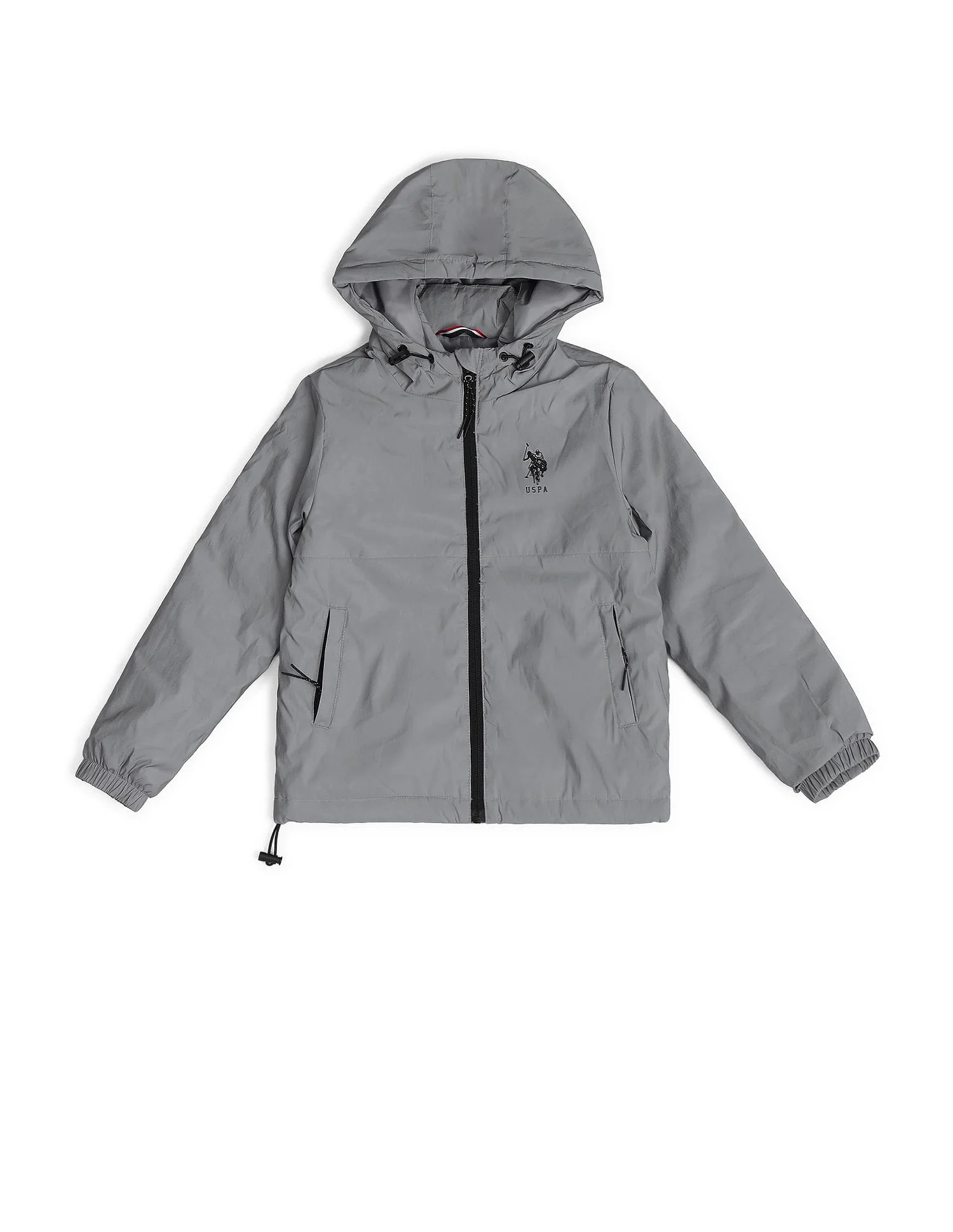 Boys Regular Fit Solid Padded Jacket - Image 6