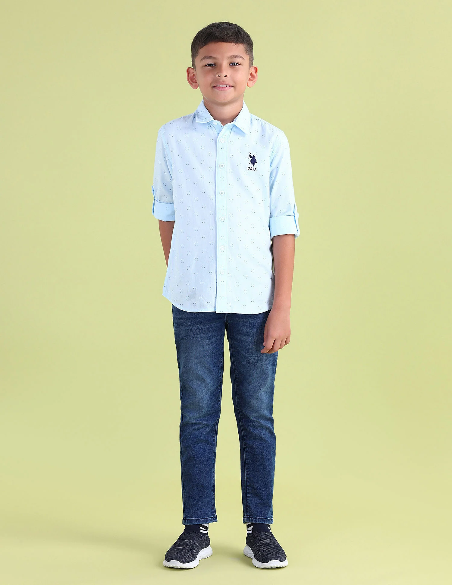 Boys Regular Fit Twill Shirt - Image 3