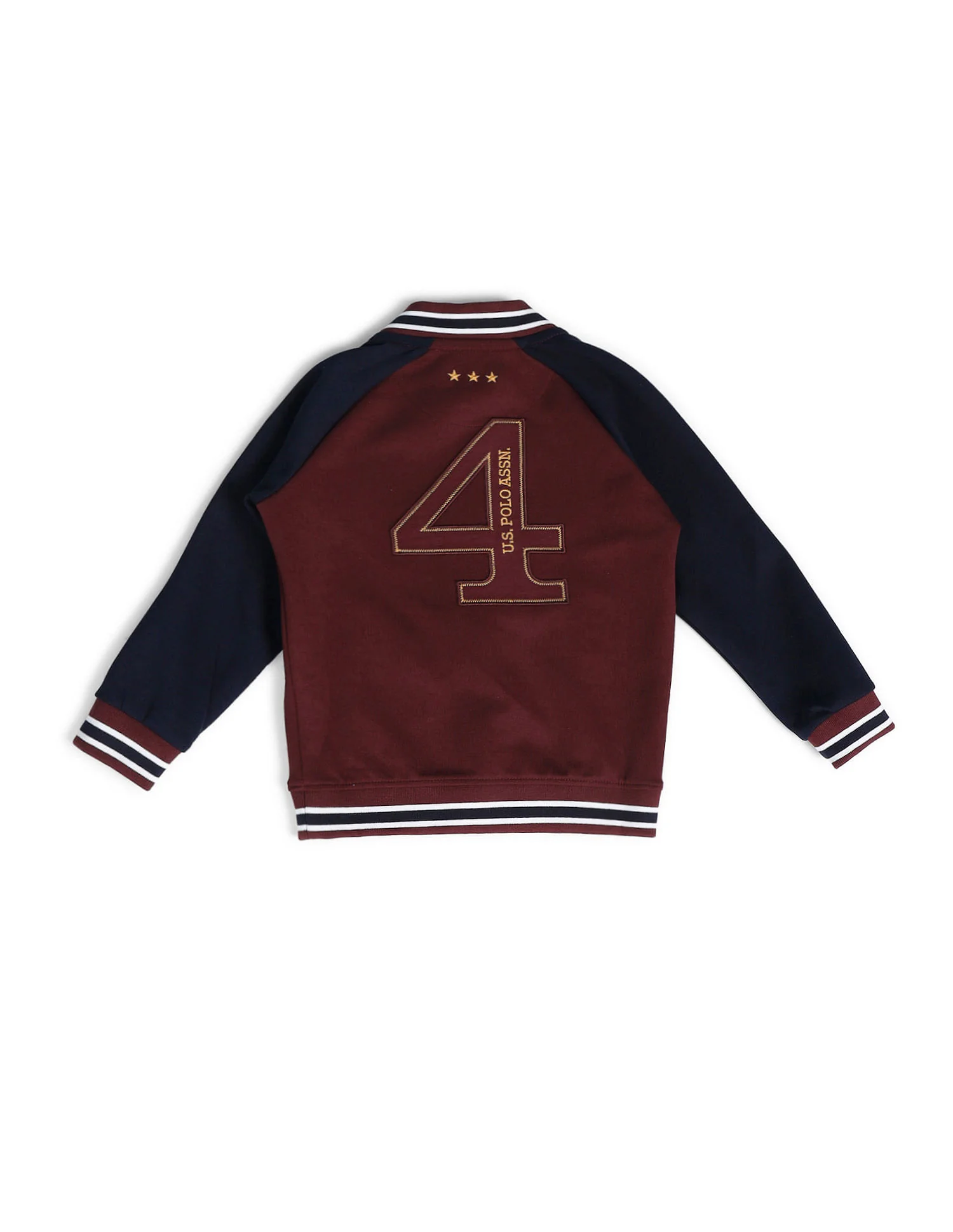 Boys Stand Neck Brand Sweatshirt - Image 6