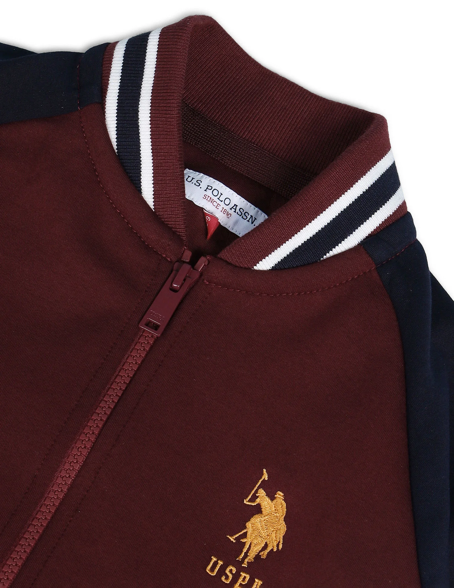 Boys Stand Neck Brand Sweatshirt - Image 7