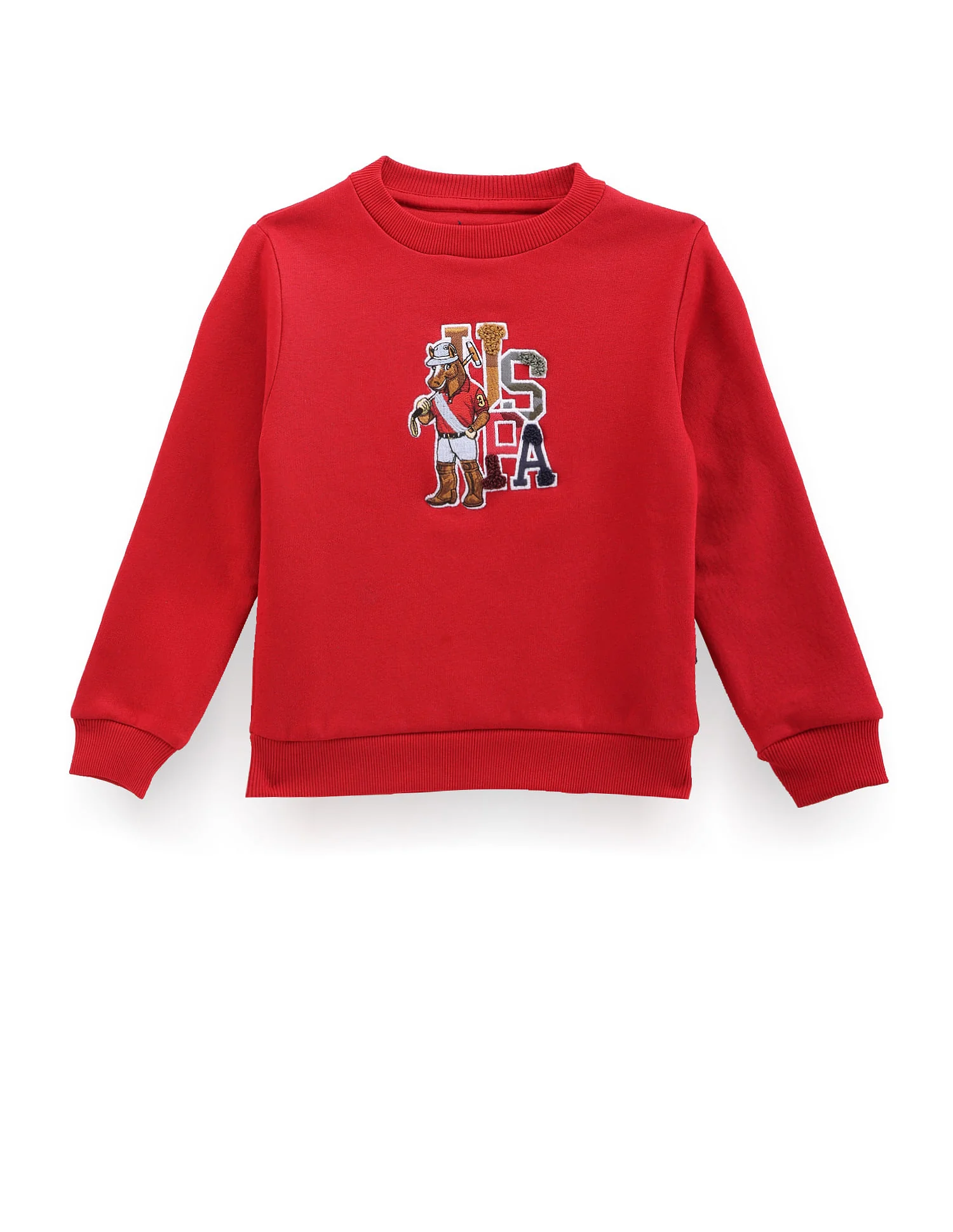 Boys Brand Appliqued Sweatshirt