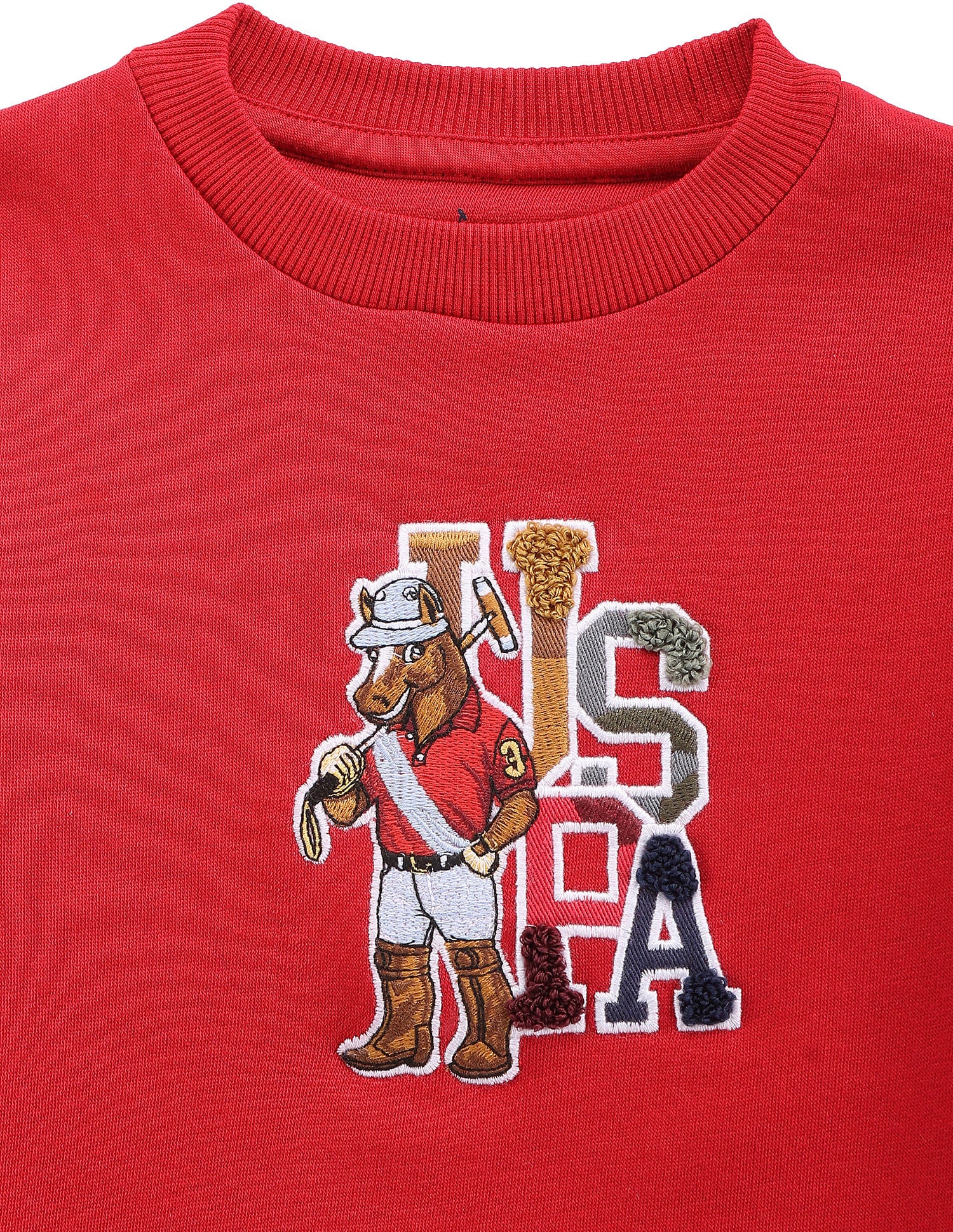 Boys Brand Appliqued Sweatshirt - Image 3
