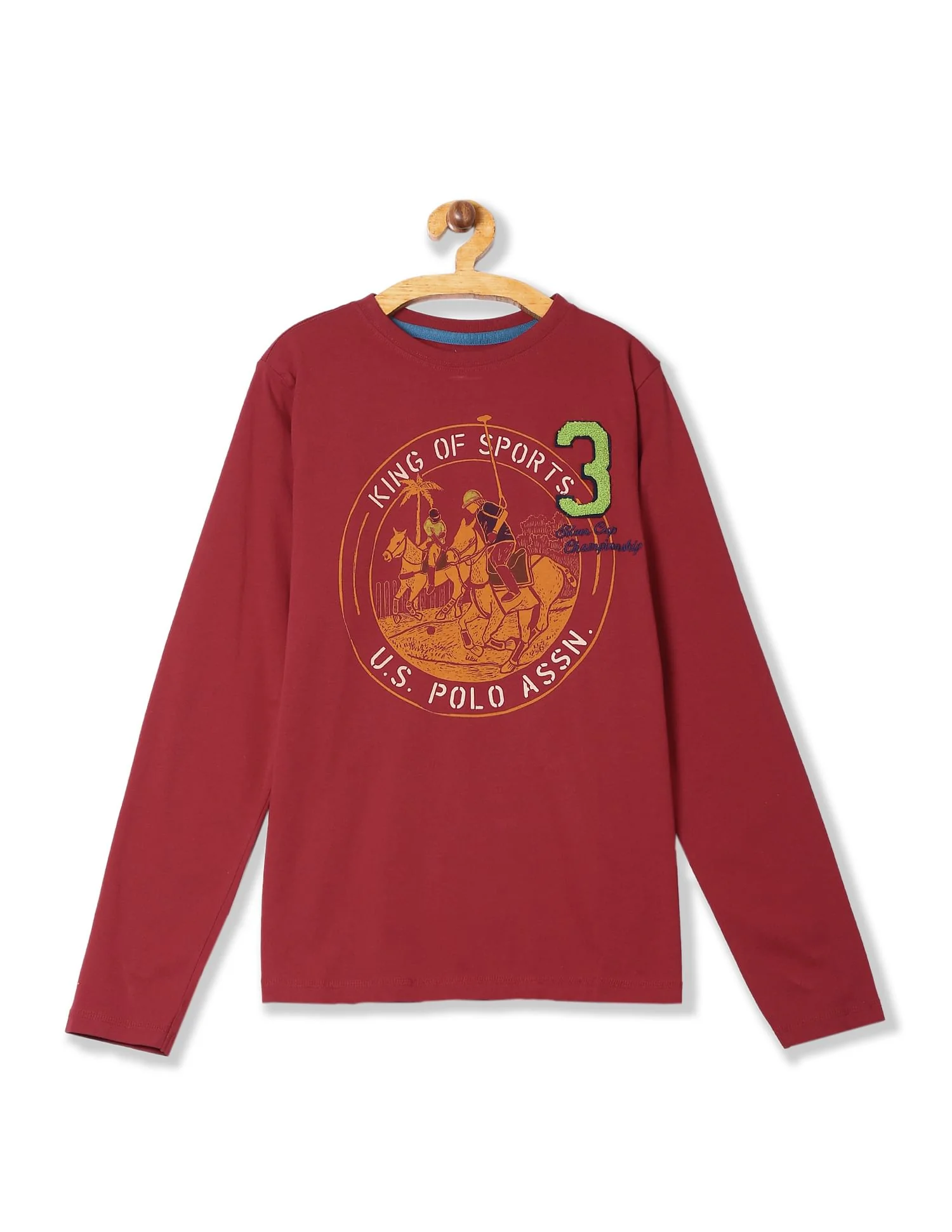 Boys Brand Graphic Long Sleeve T-Shirt