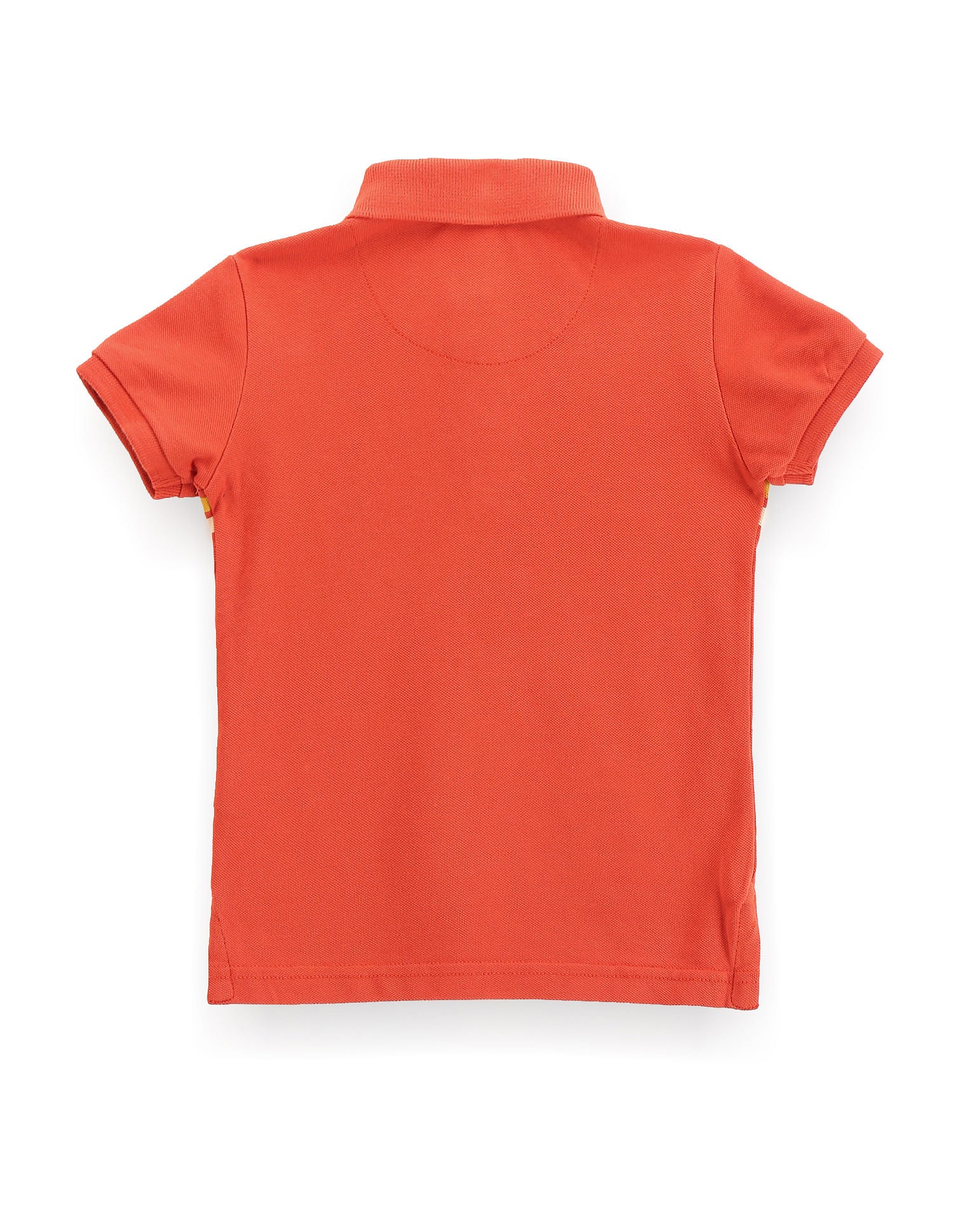 Boys Brand Print Cotton Polo Shirt - Image 2
