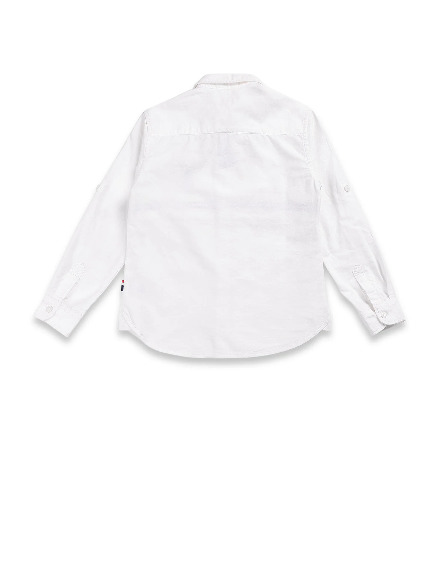 Boys Brand Stripe Cotton Shirt - Image 6