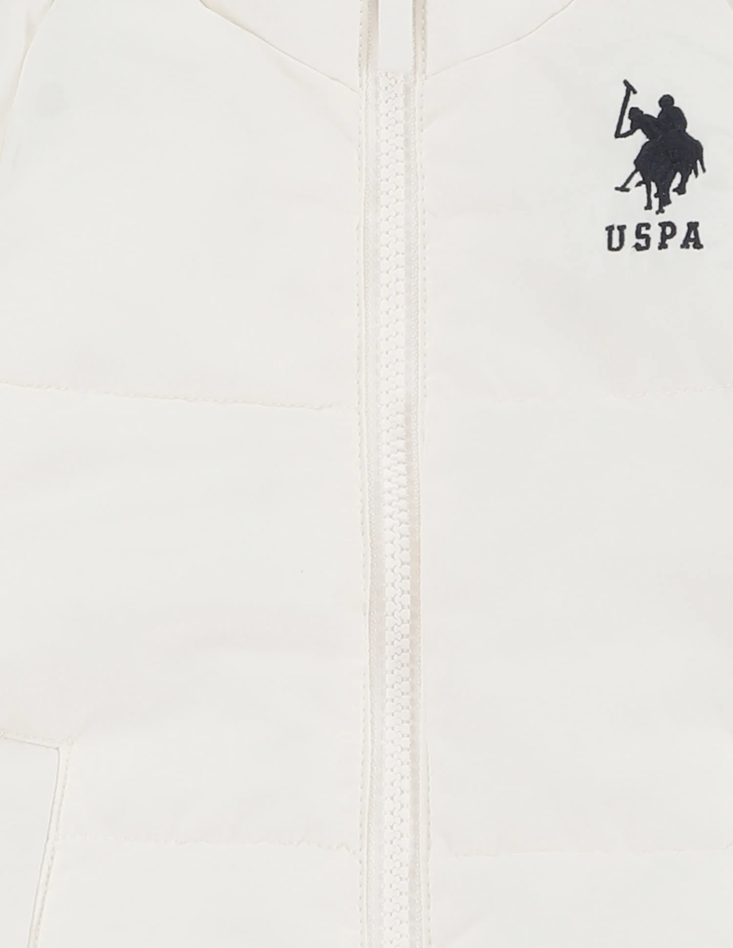 Boys Brand Tape Puffer Jacket - Image 3