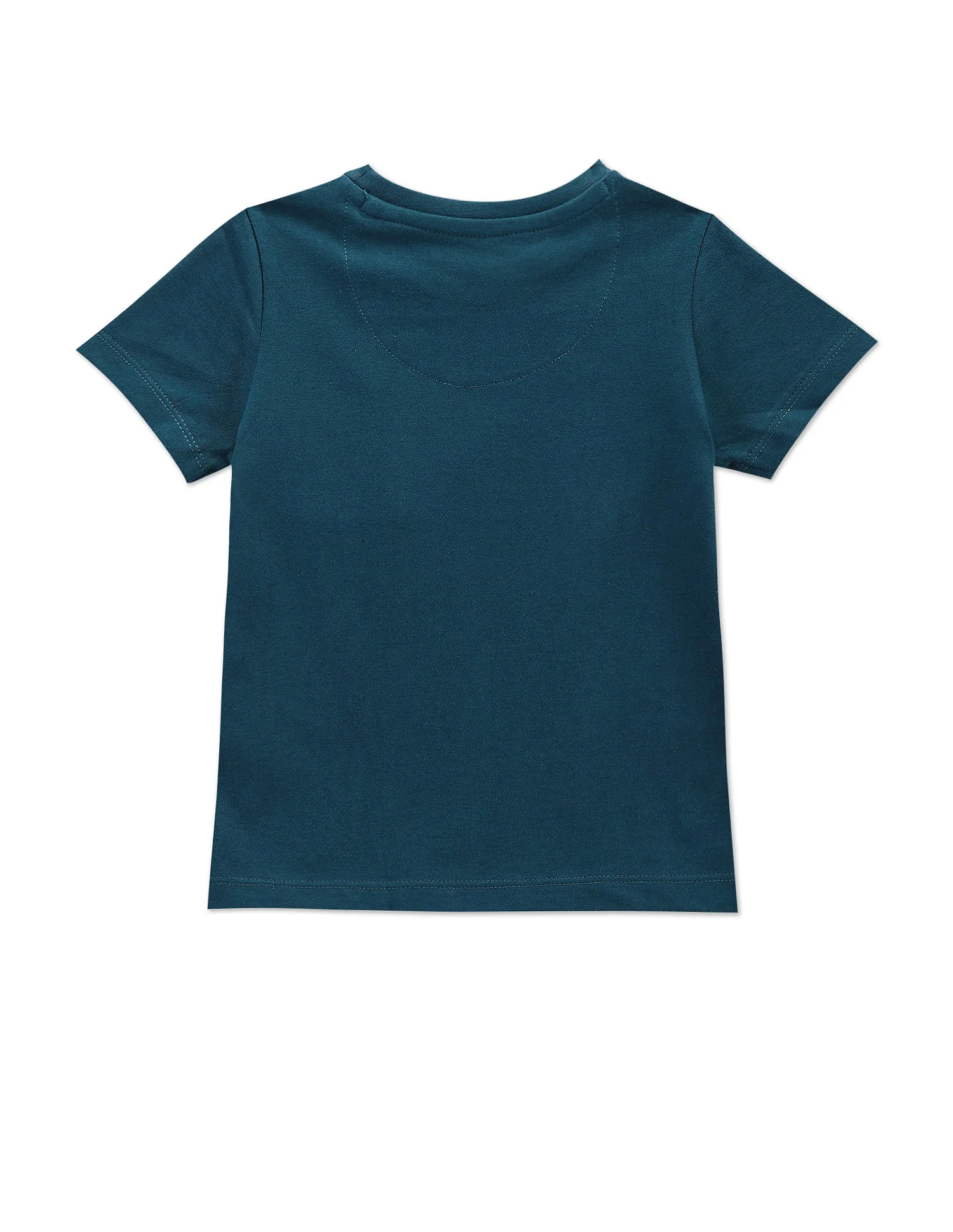 Boys Cotton Brand Print T-Shirt - Image 2