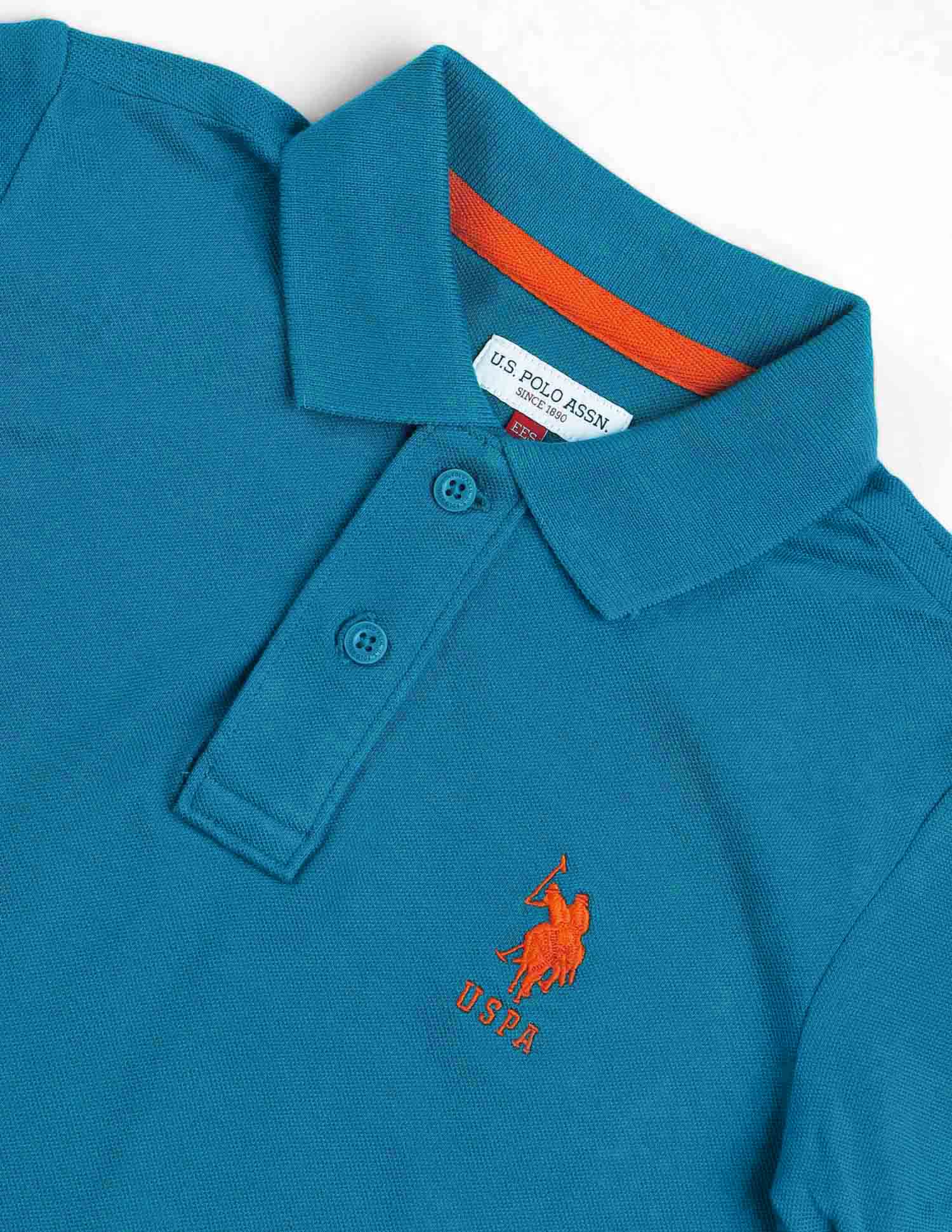 Boys Cotton Pique Polo Shirt - Image 8