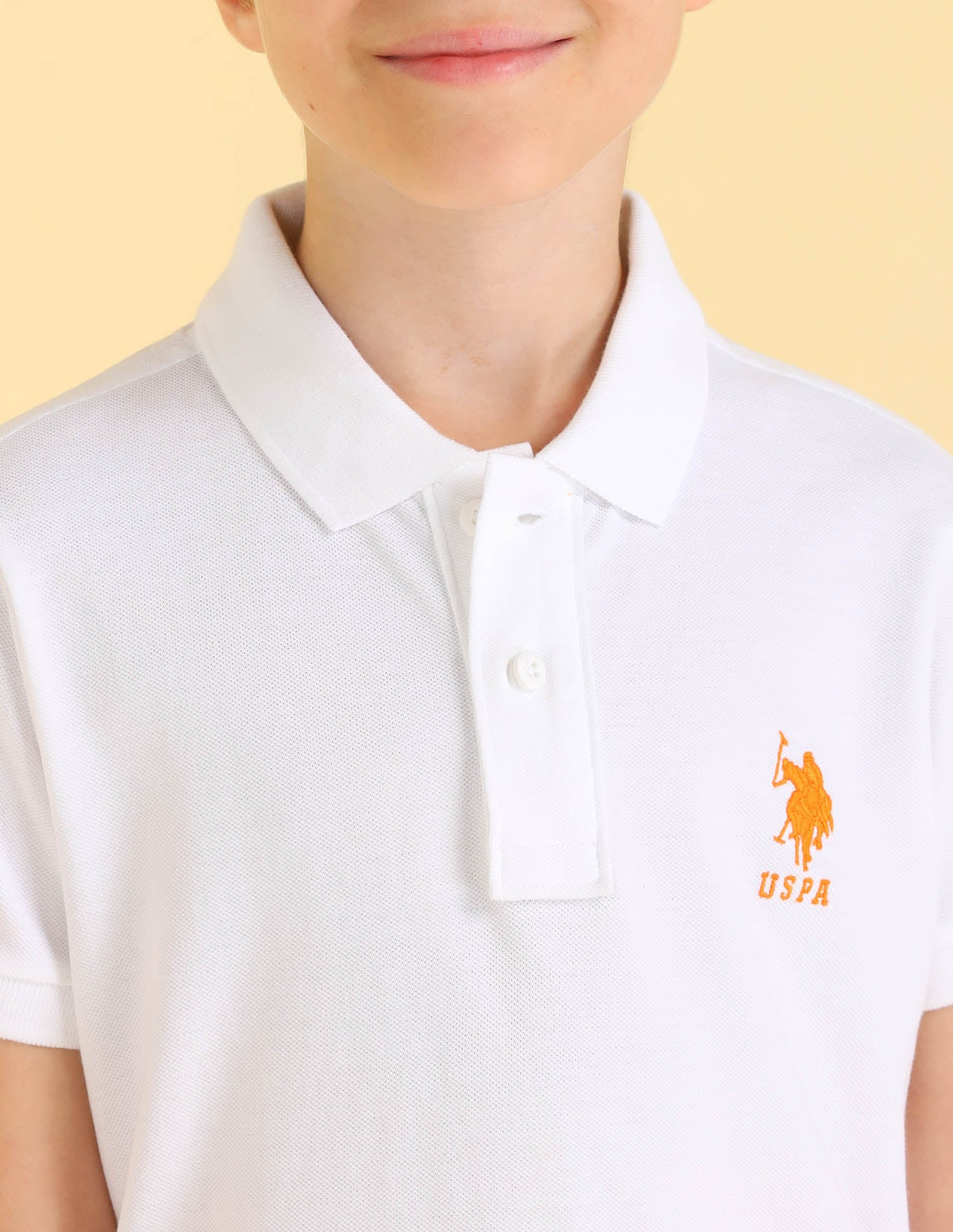 Boys Cotton Pique Polo Shirt - Image 5