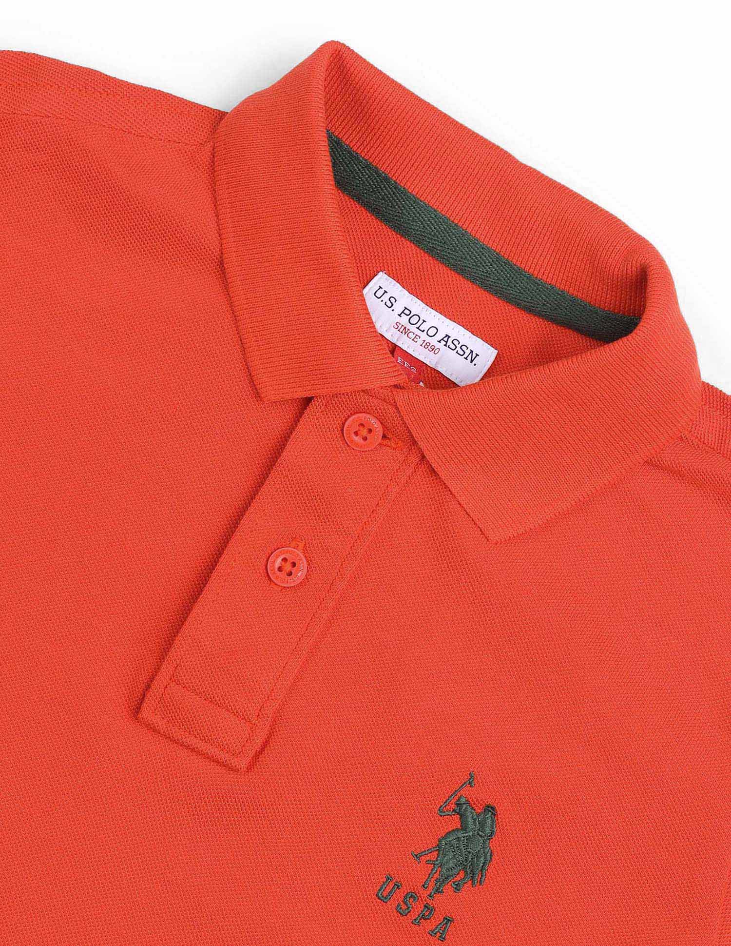 Boys Cotton Pique Polo Shirt - Image 8
