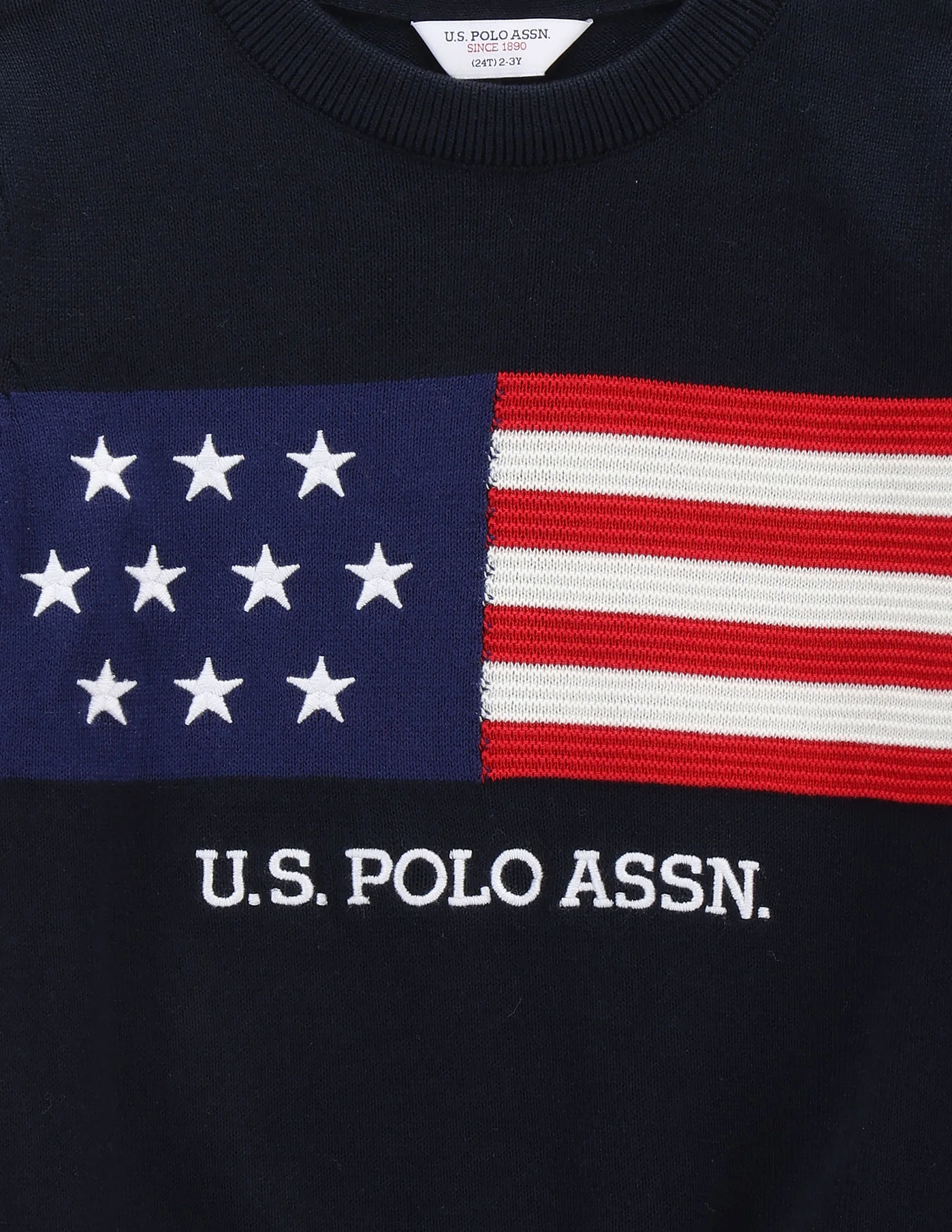 Boys Flag Pattern Sweater - Image 3