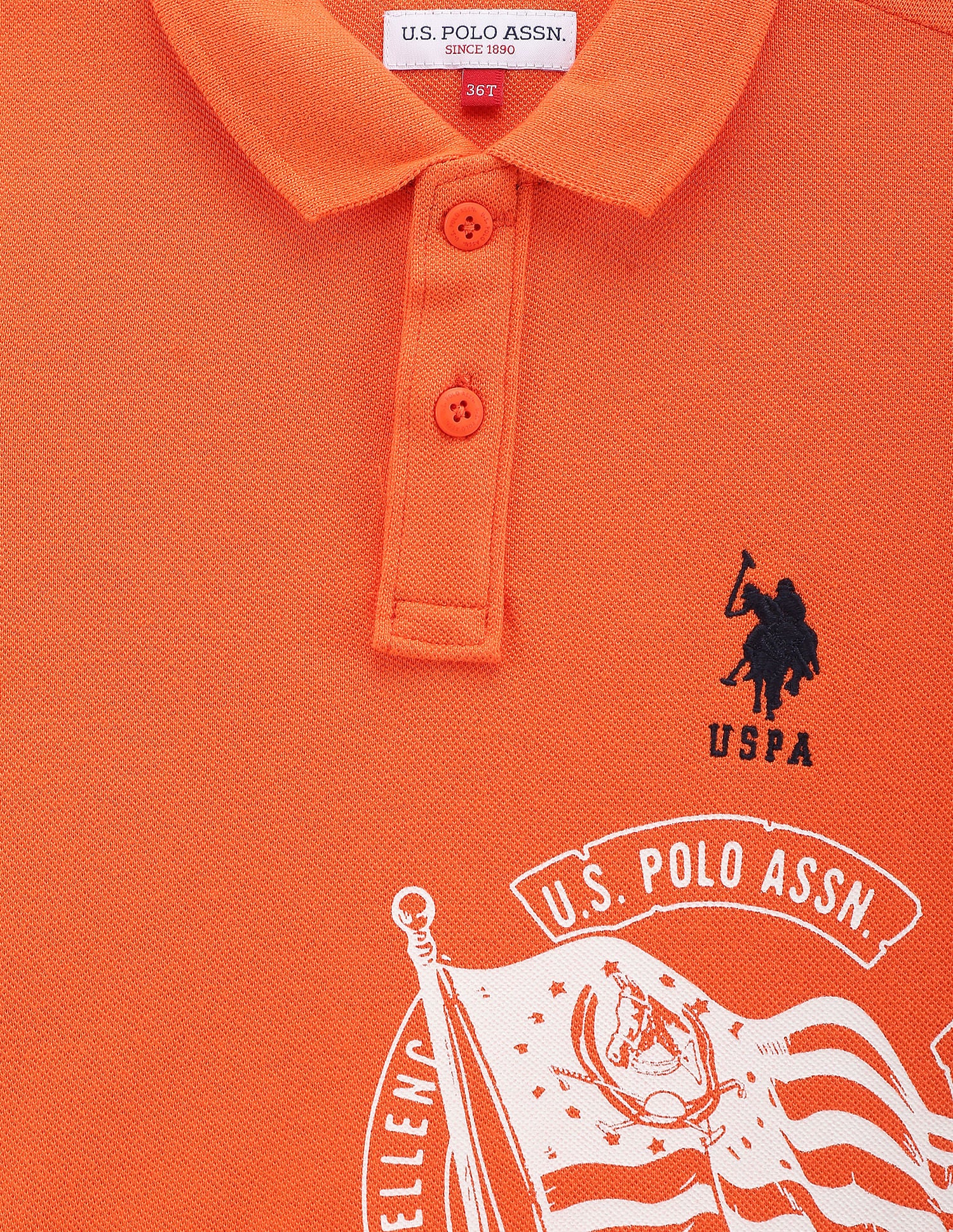Boys Graphic Cotton Polo Shirt - Image 3