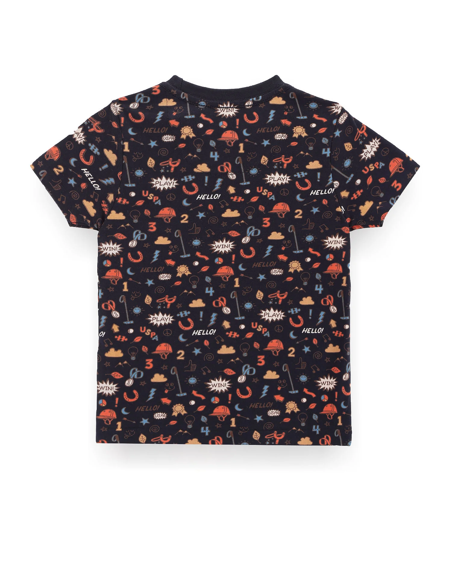 Boys Graphic Print Cotton T-Shirt - Image 2