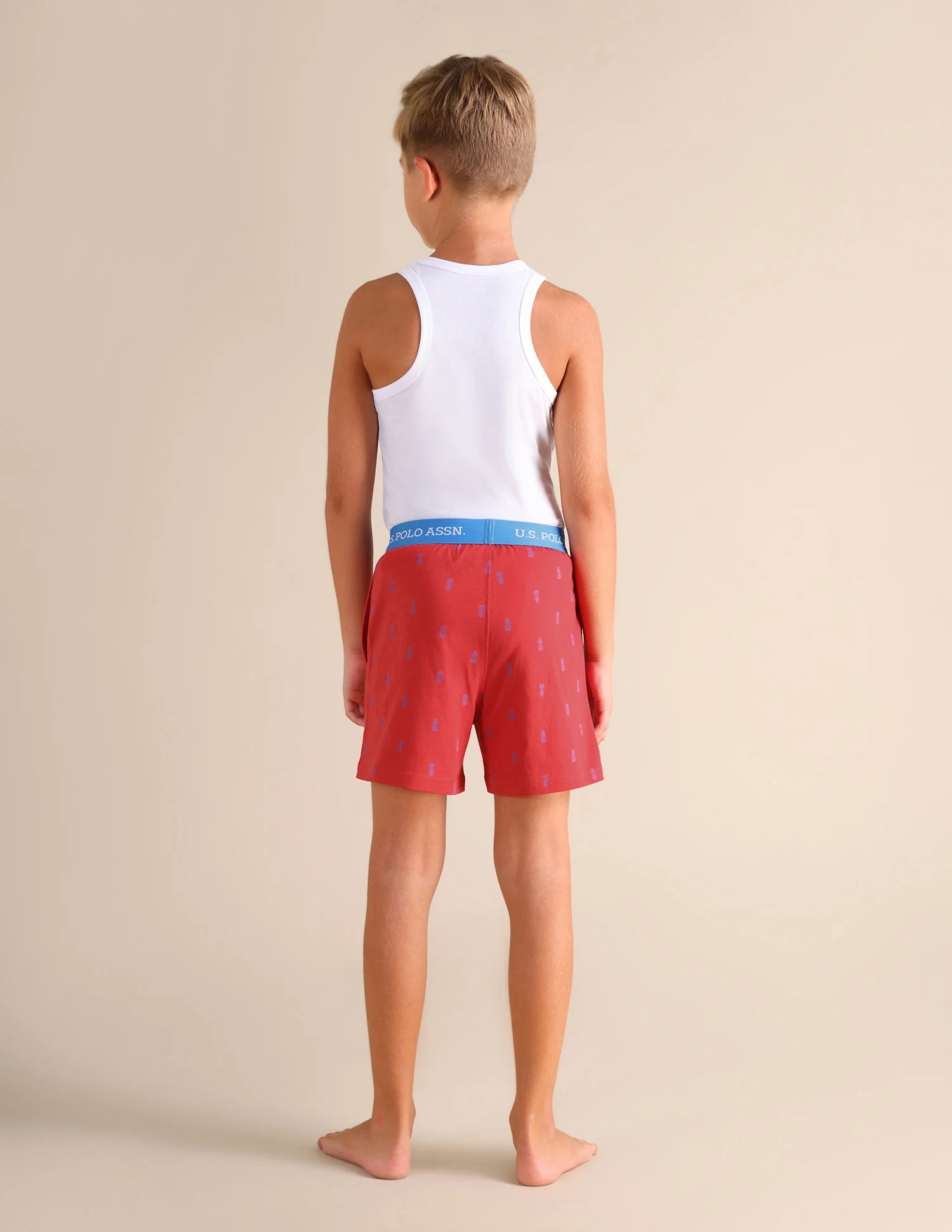Pineapple Print EKX01 Lounge Shorts - Pack Of 2 - Image 6