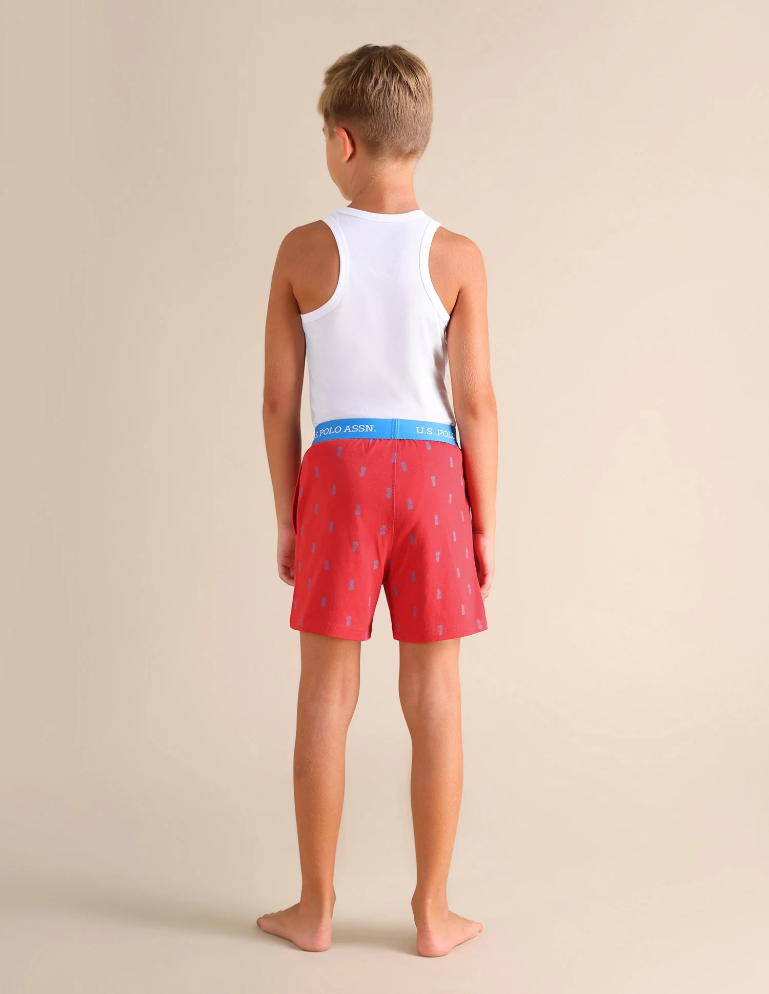 Pineapple Print EKX01 Lounge Shorts - Pack Of 2 - Image 6