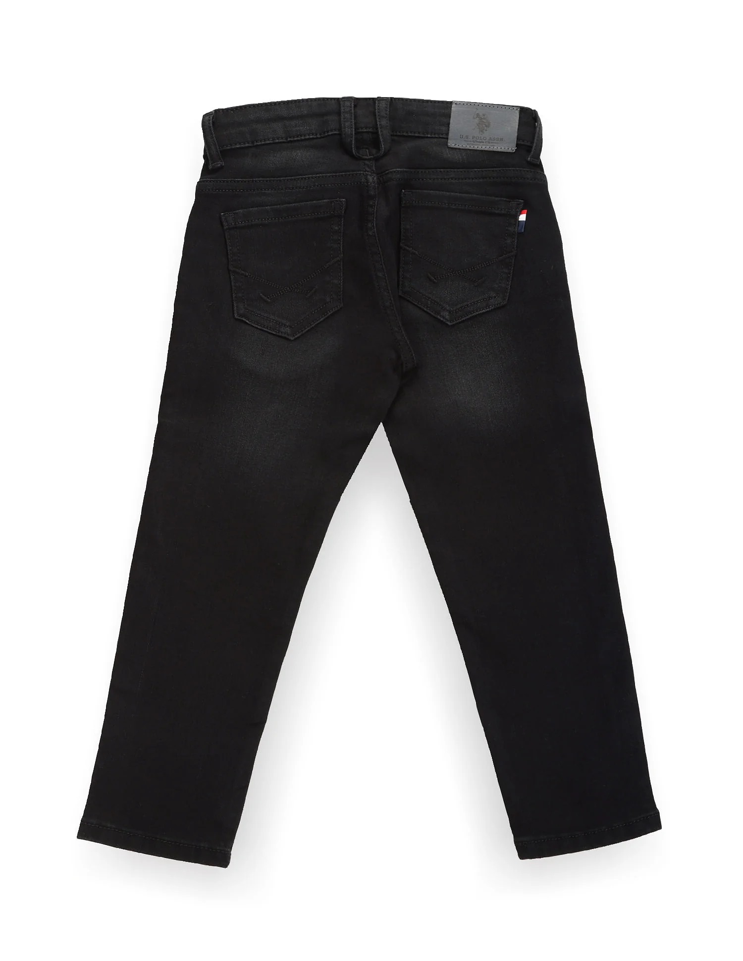 Boys Laser Branding Slim Jeans - Image 2