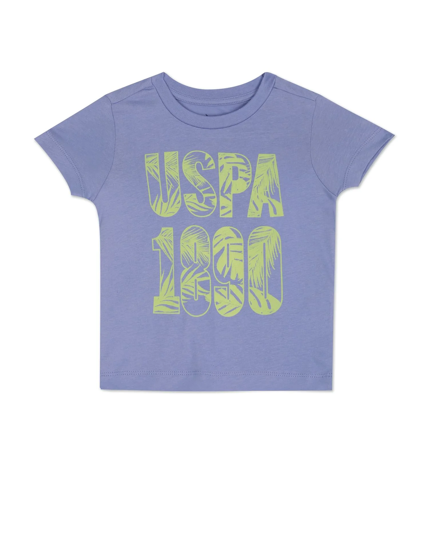 Brand Print Pure Cotton T-Shirt