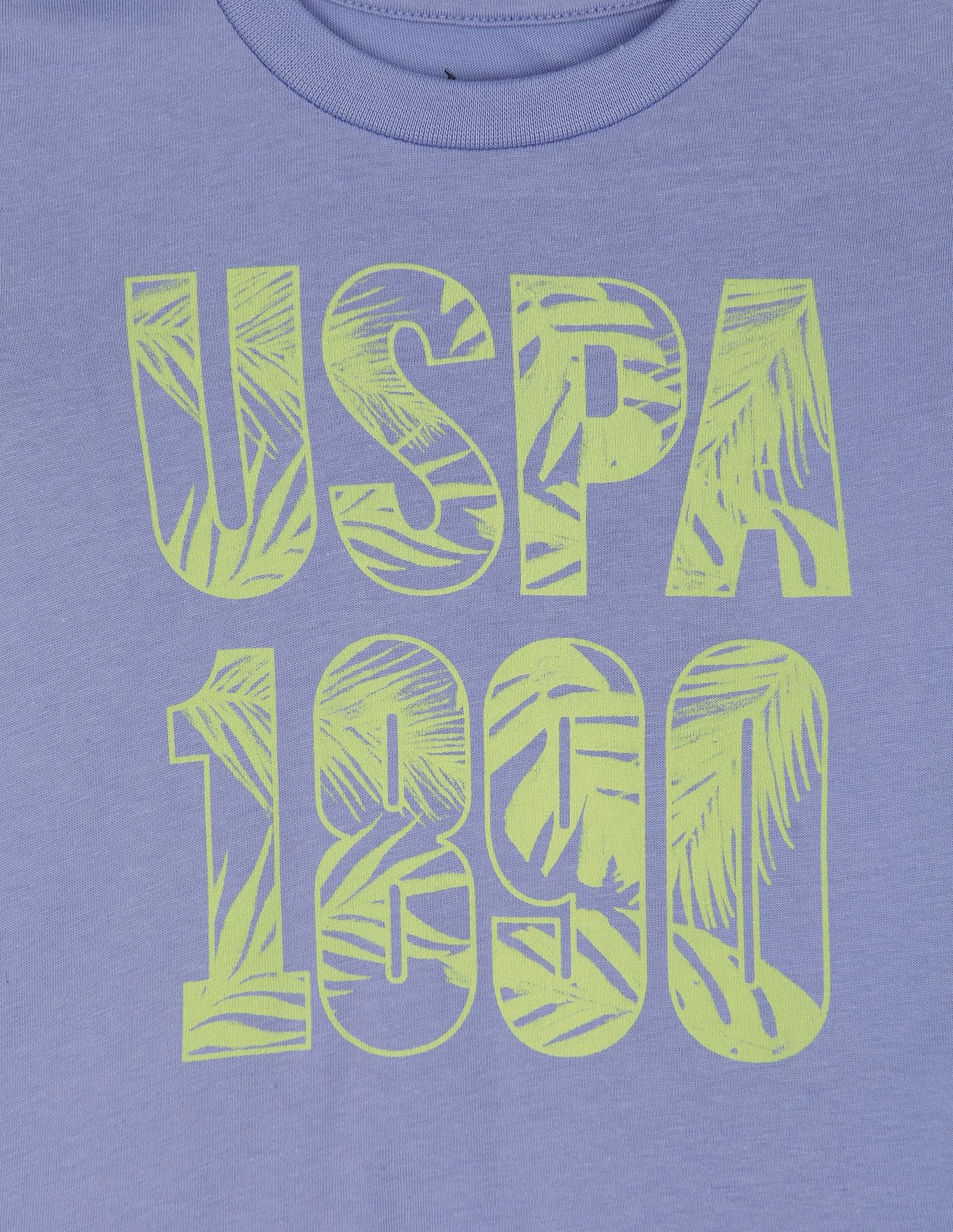 Brand Print Pure Cotton T-Shirt - Image 3