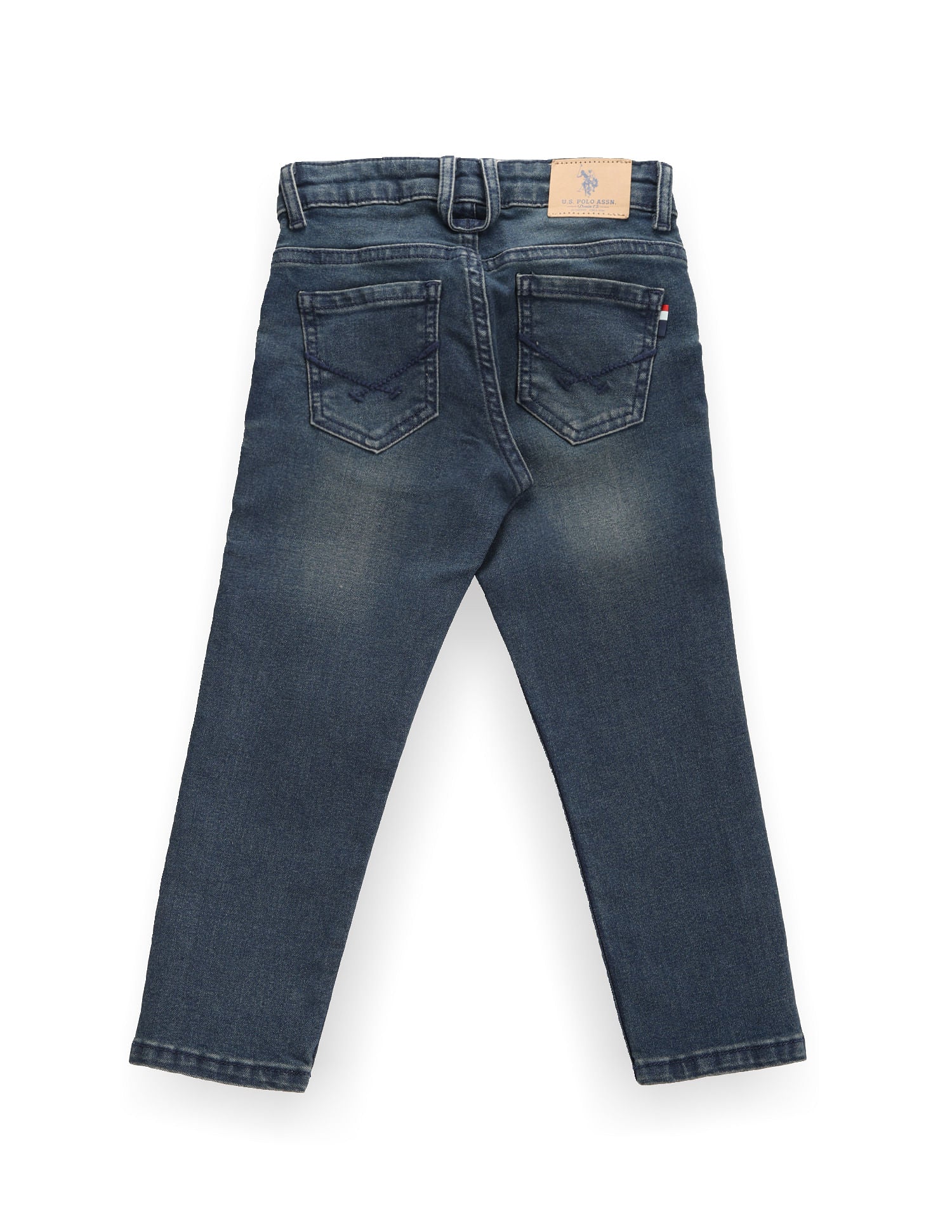 Boys Lightly Distressed Slim Jeans - Image 2