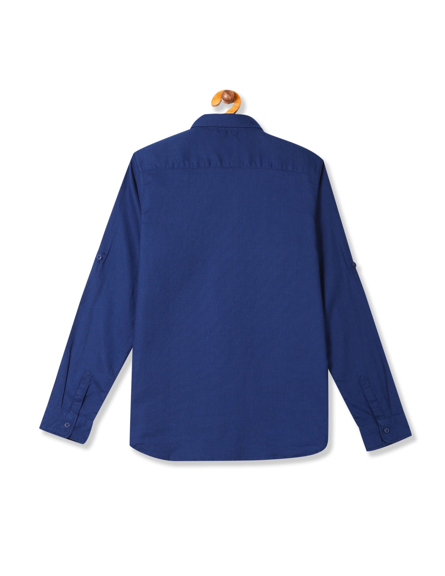 Boys Long Sleeve Oxford Shirt - Image 2
