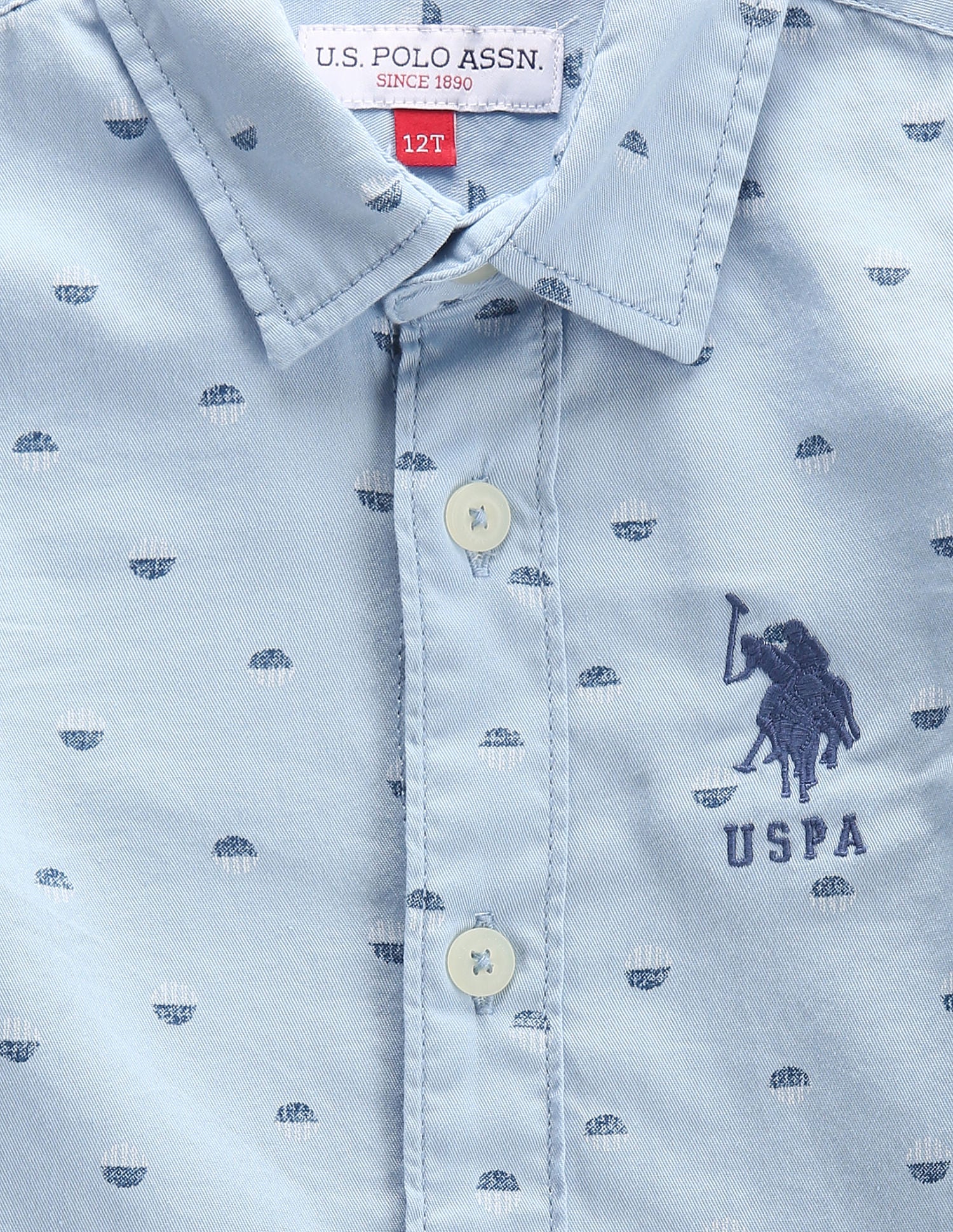 Boys Long Sleeve Printed Shirt - Image 3