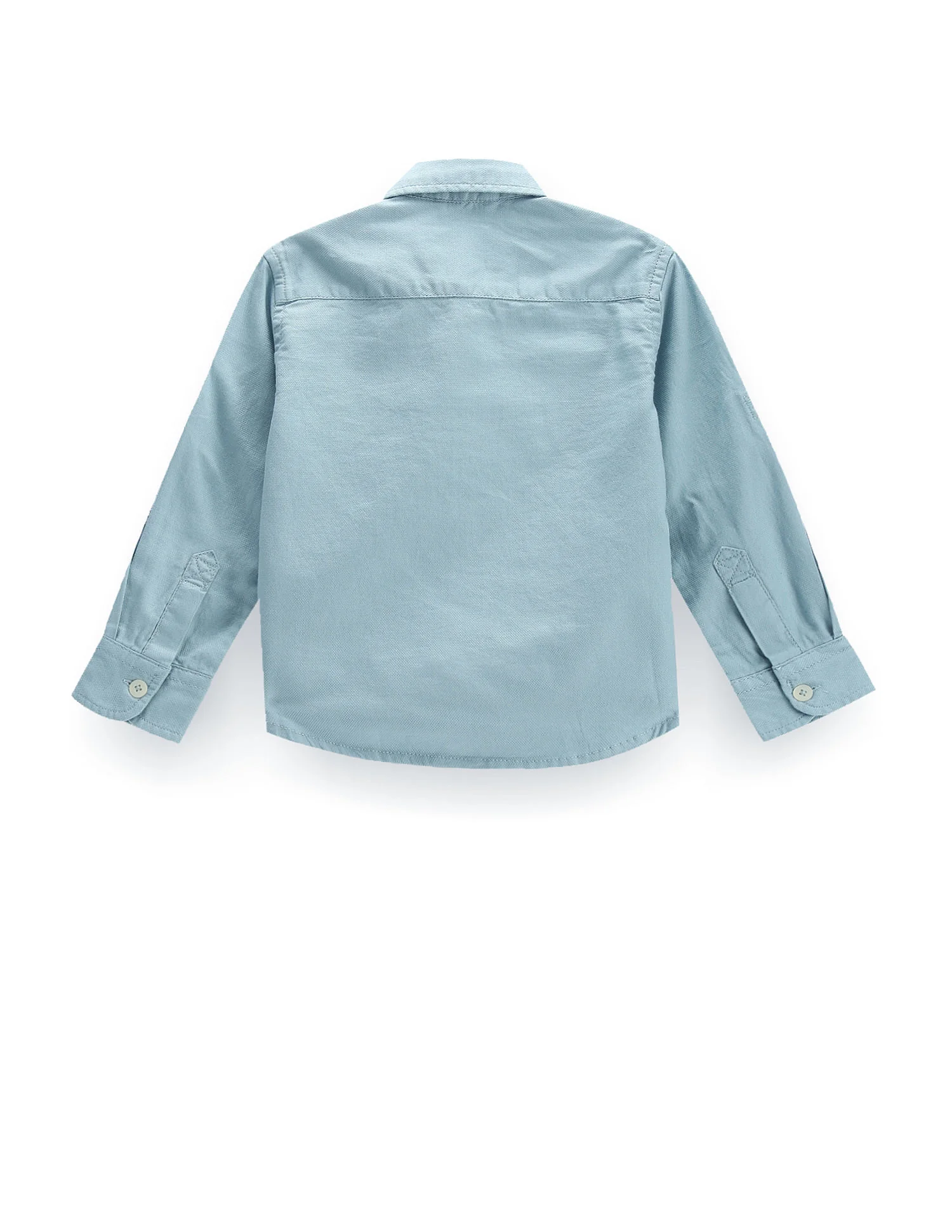 Boys Long Sleeve Super Slim Fit Shirt - Image 2
