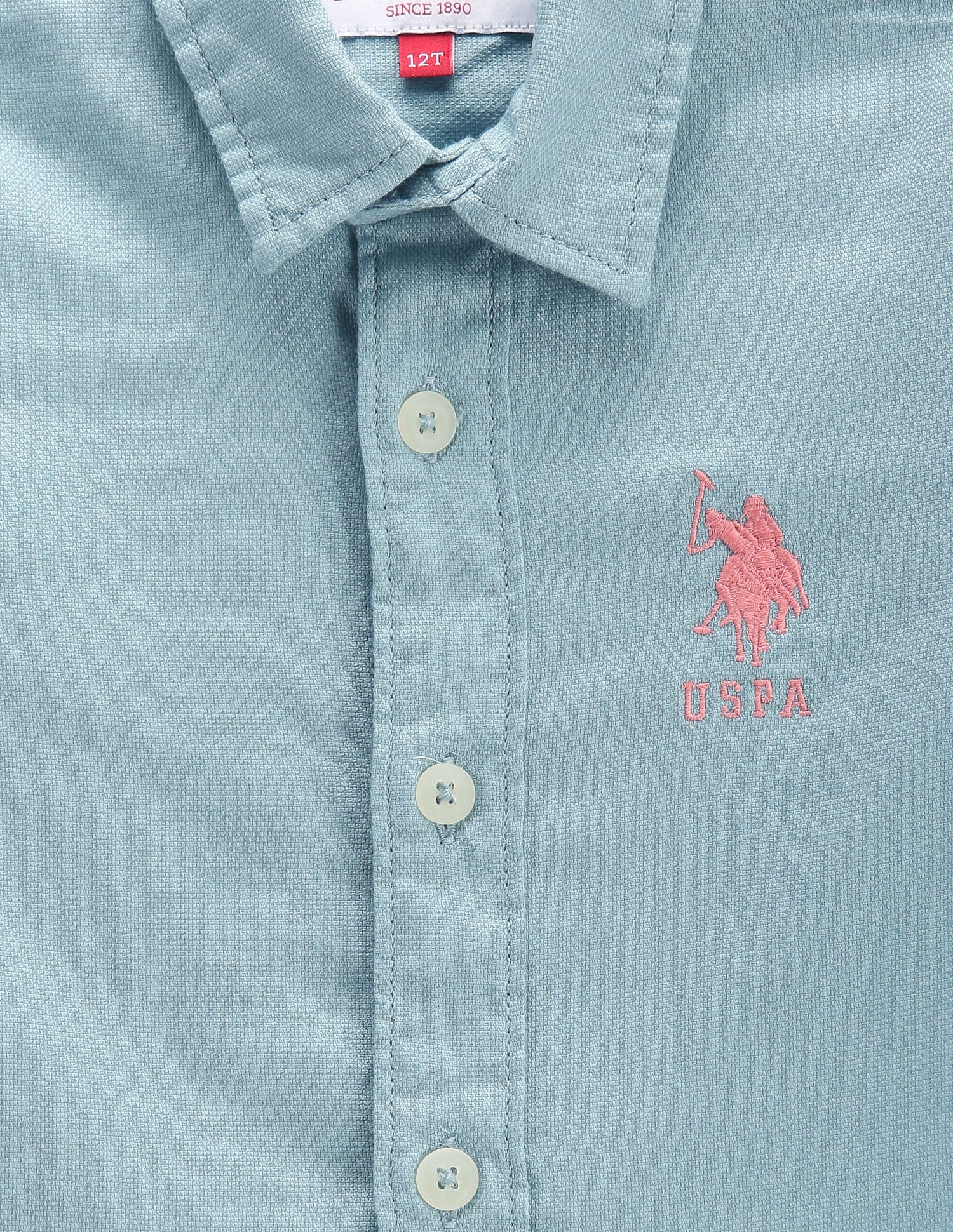 Boys Long Sleeve Super Slim Fit Shirt - Image 3