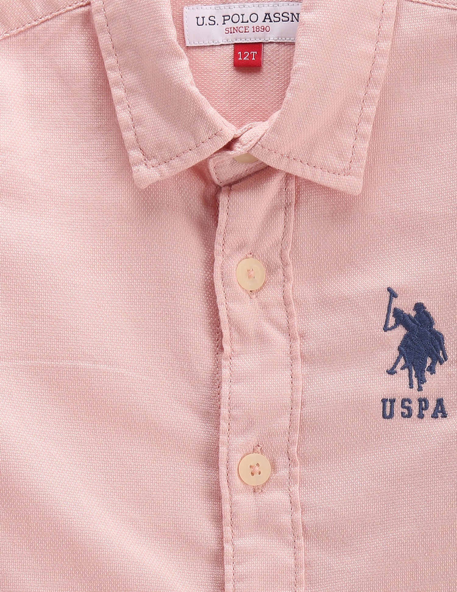 Boys Long Sleeve Super Slim Fit Shirt - Image 3