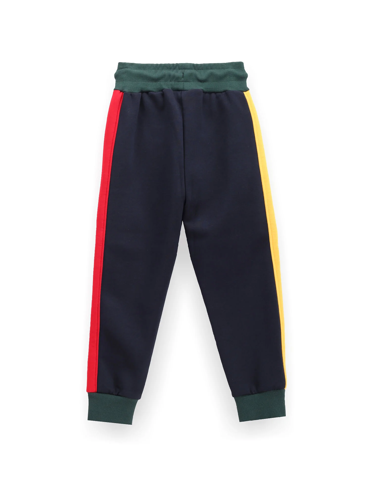 Boys Mid Rise Brand Tape Joggers - Image 2