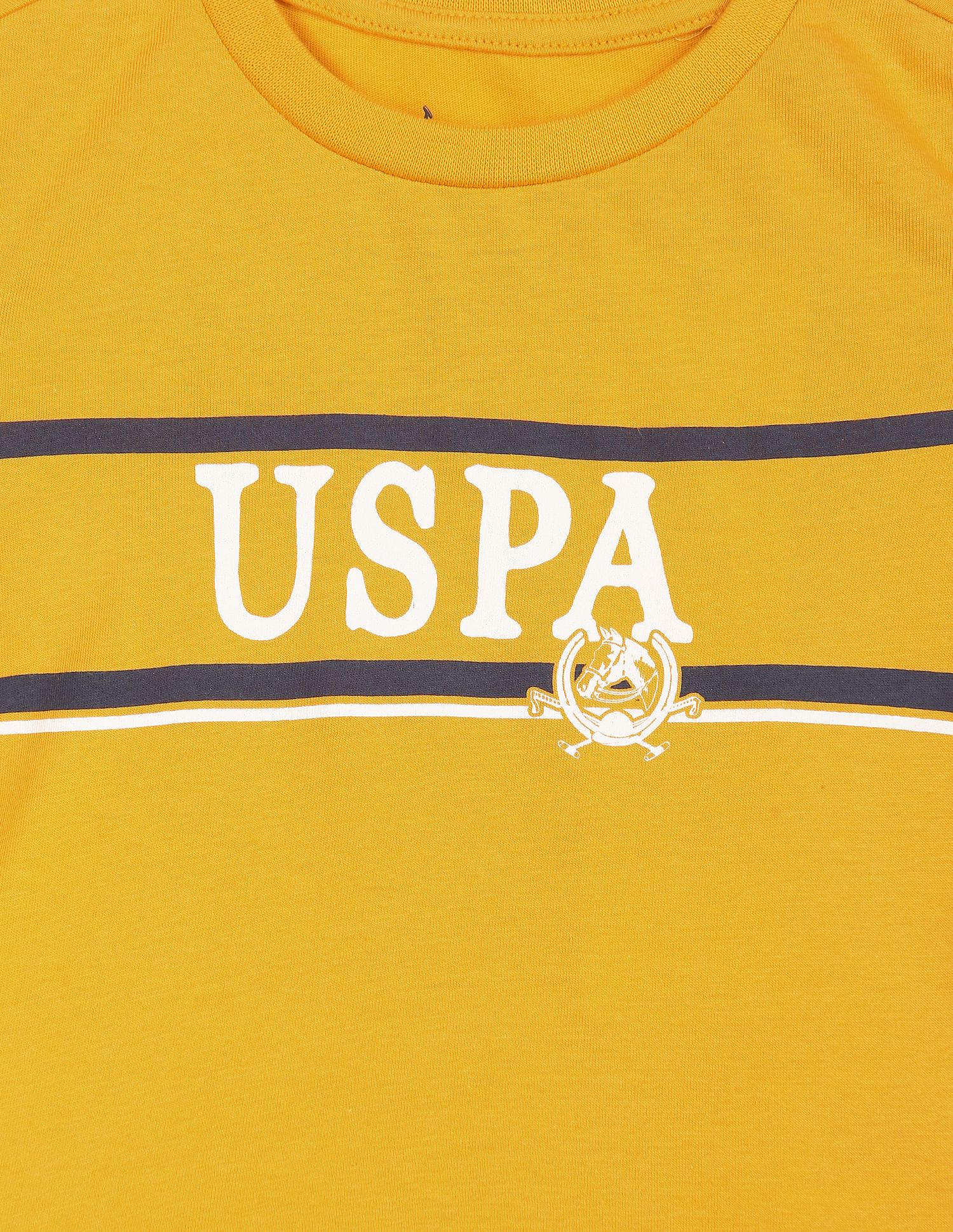 Brand Print Pure Cotton T-Shirt - Image 3