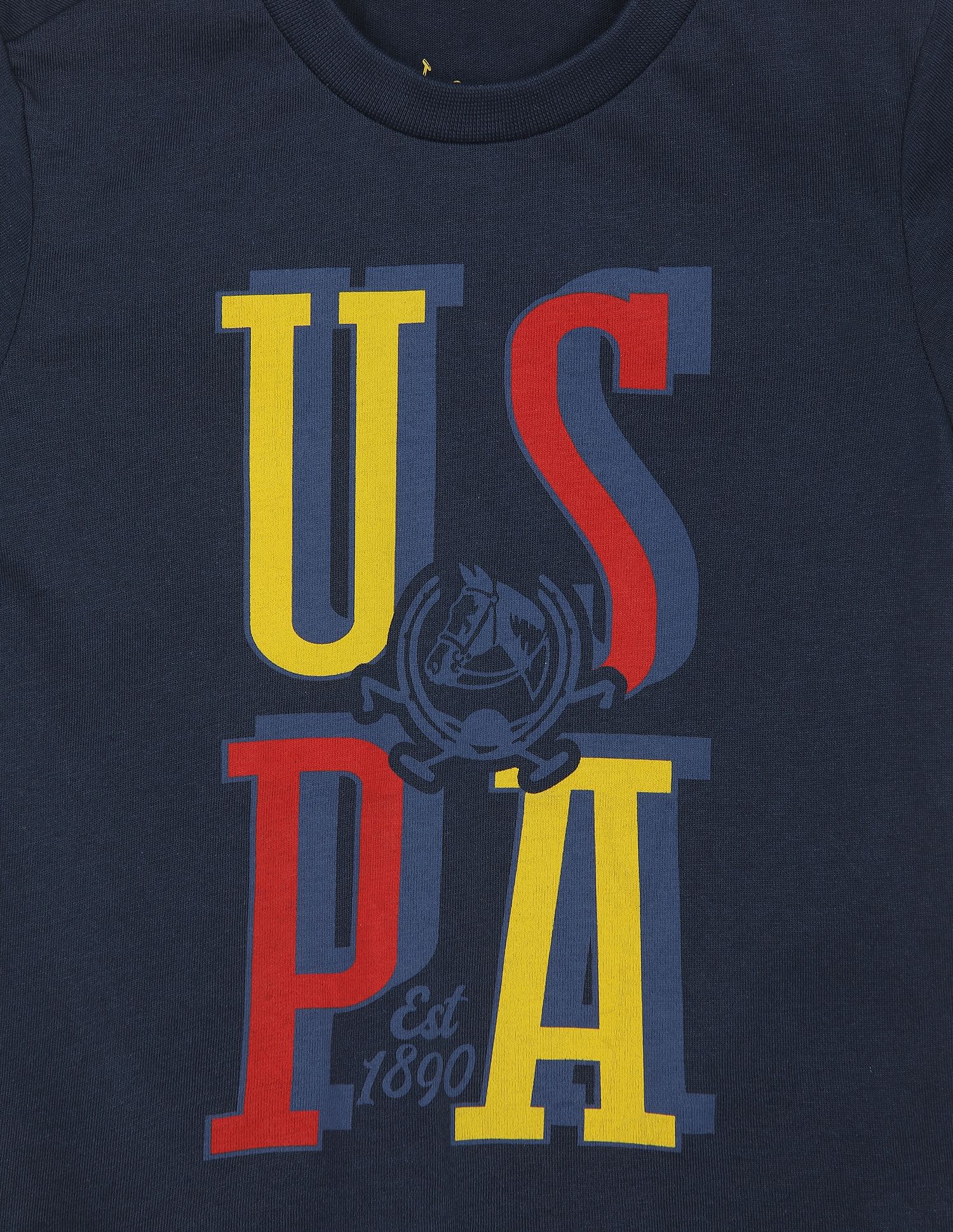 Pure Cotton Brand Print T-Shirt - Image 3