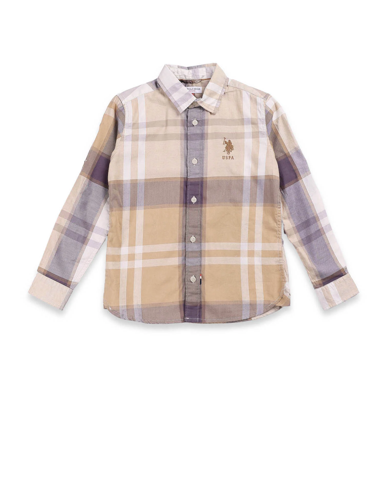 Boys Plaid Check Shirt - Image 5