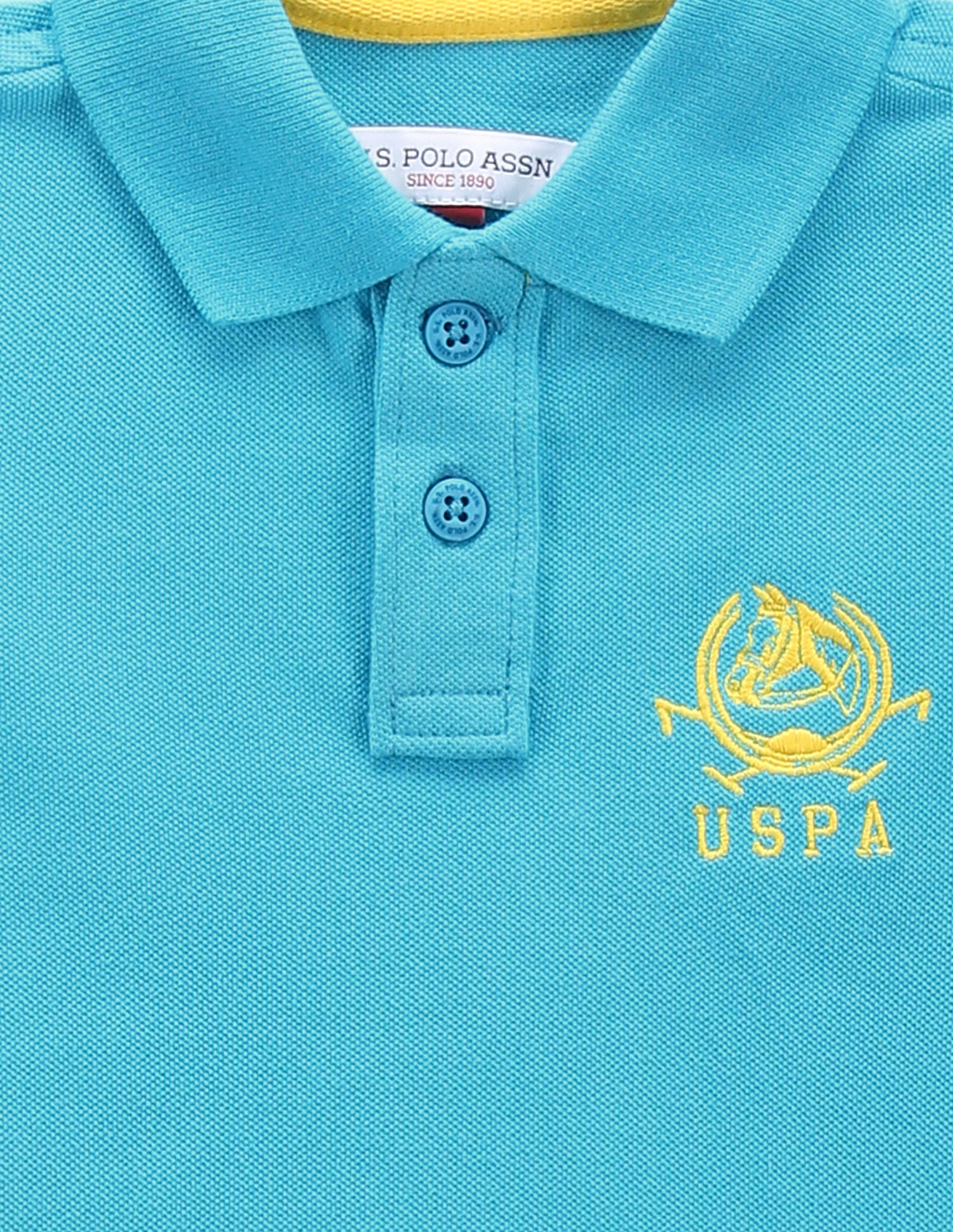 Boys Pure Cotton Polo Shirt - Image 3